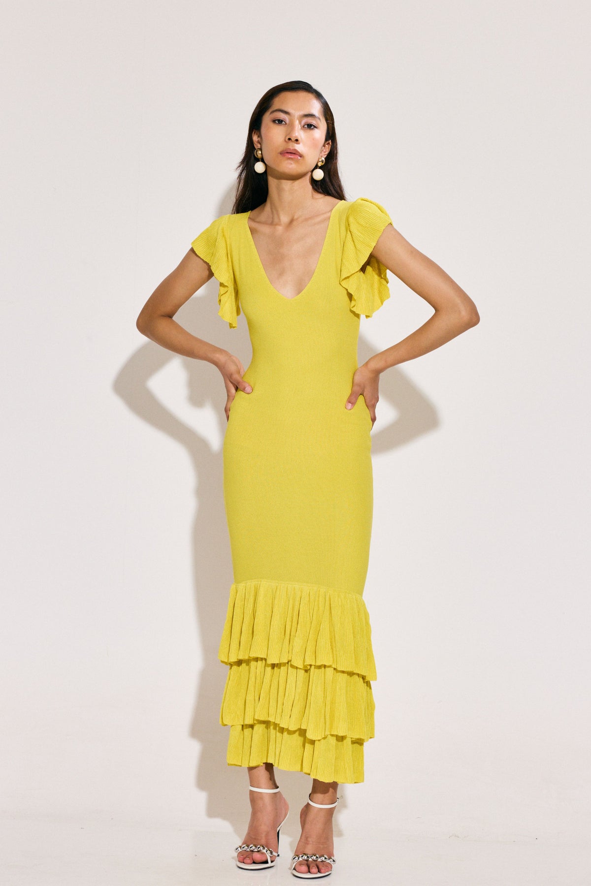 Lime Stormi Dress