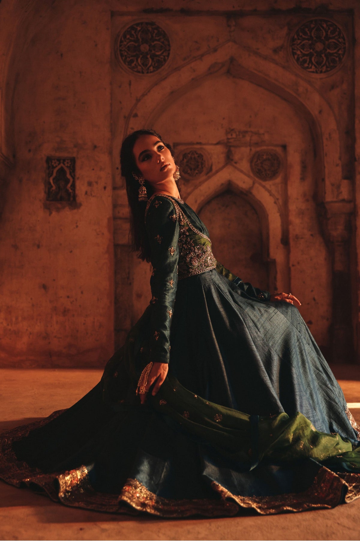 Rangrez Anarkali Set