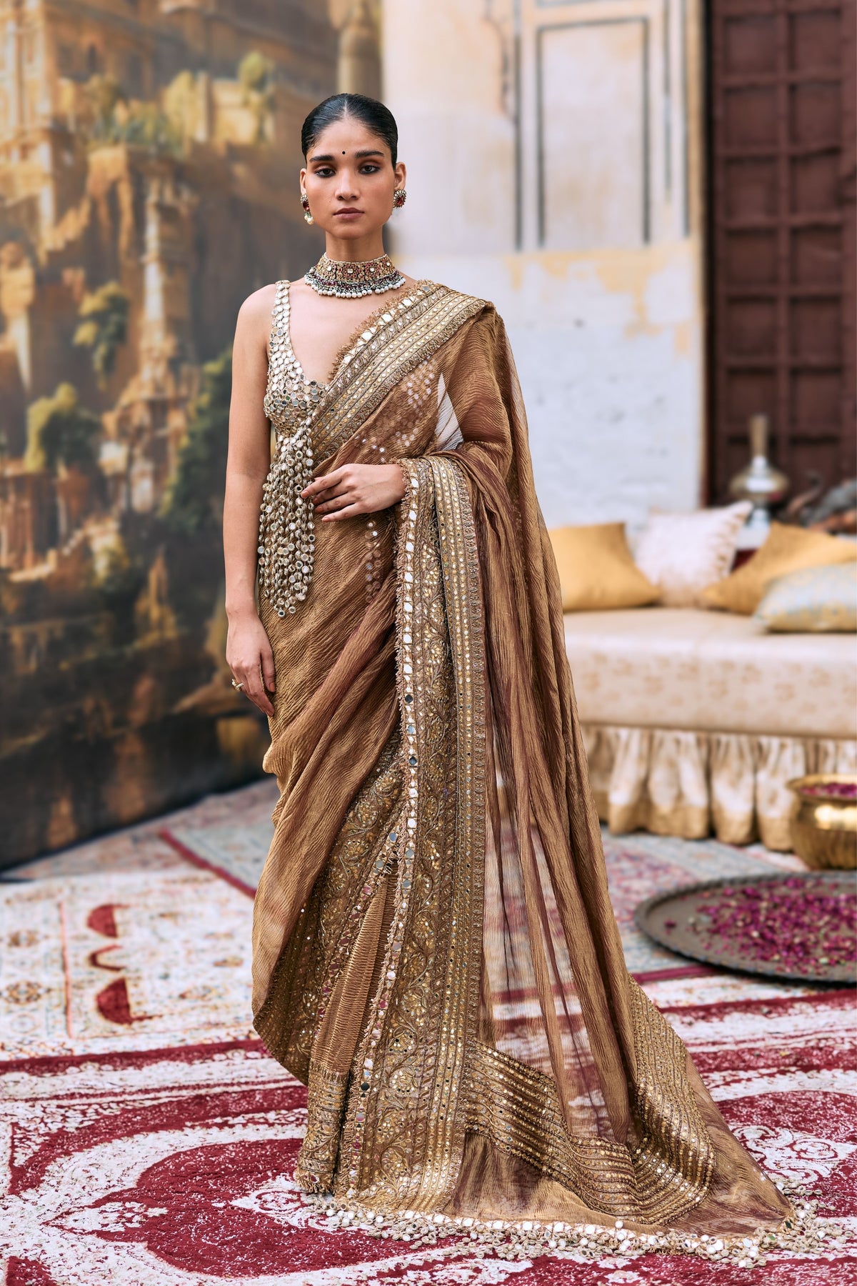 Manjusha Saree Set