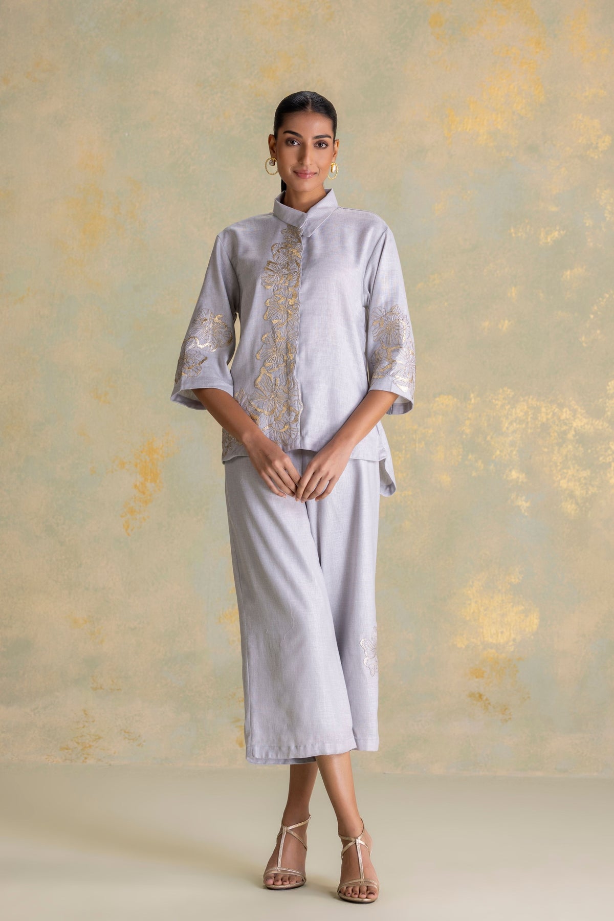 Golden Grace Co-Ord Set