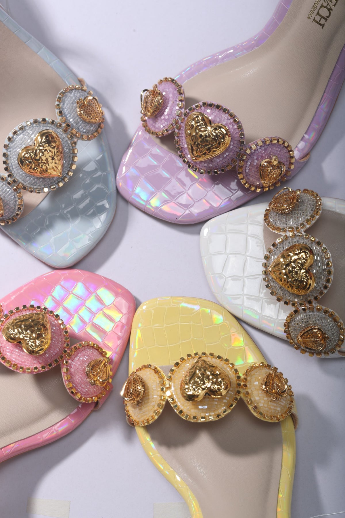 Le Macaron : Lemon Yellow Block Heels