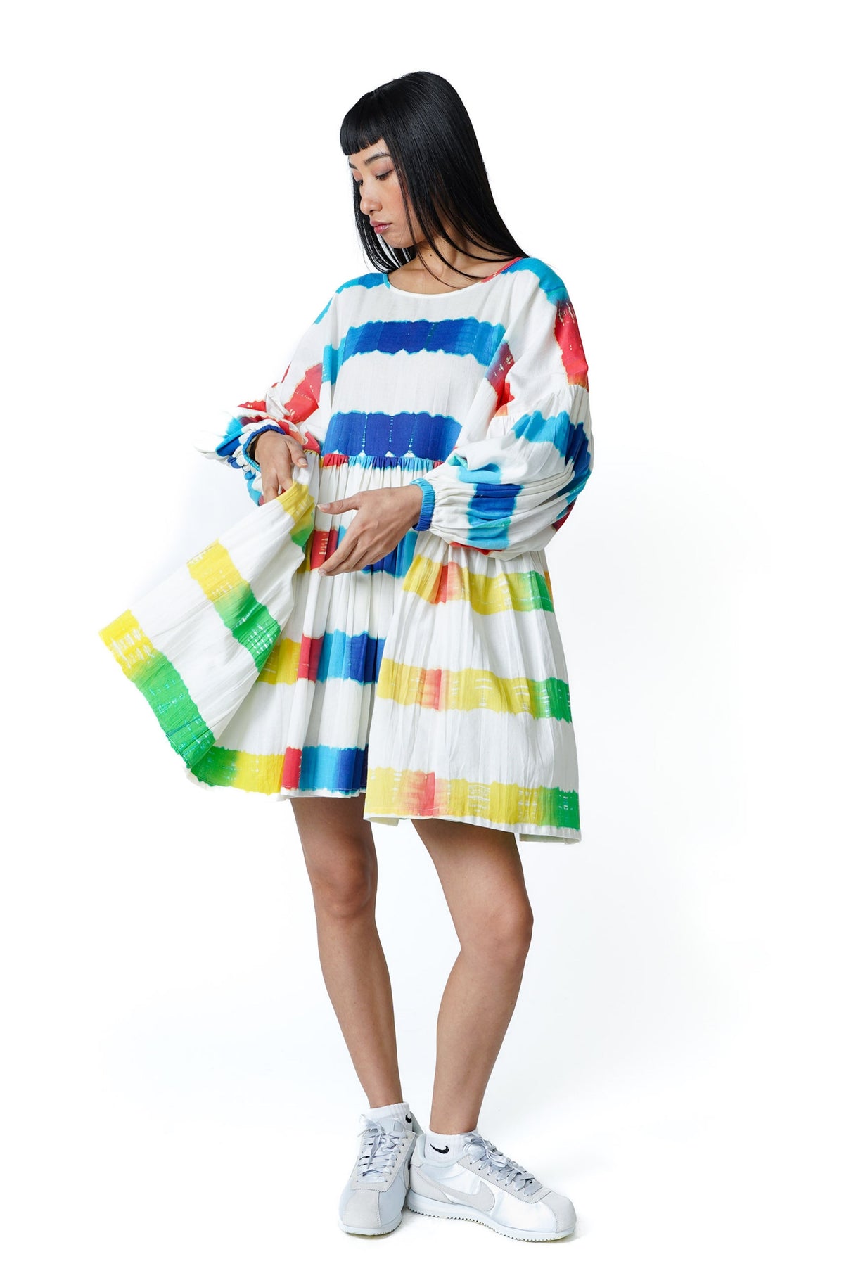 Ride or Dye Gathered Dress