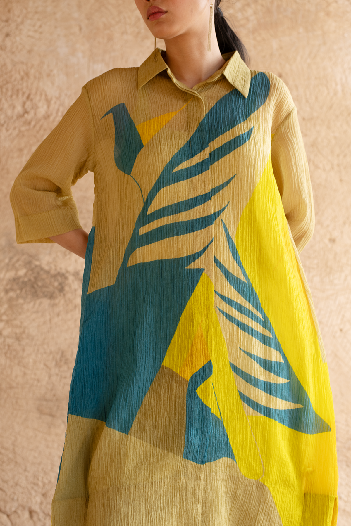 Deep Yellow Kurta Set