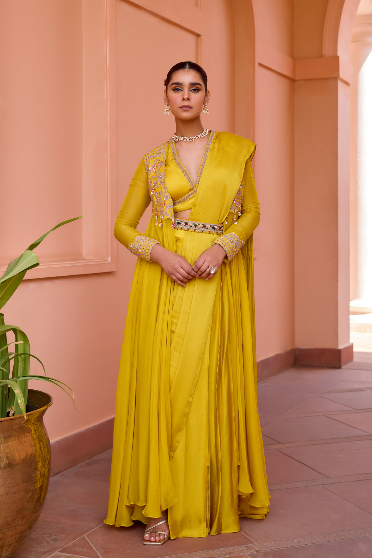 Qurbat Saree Set