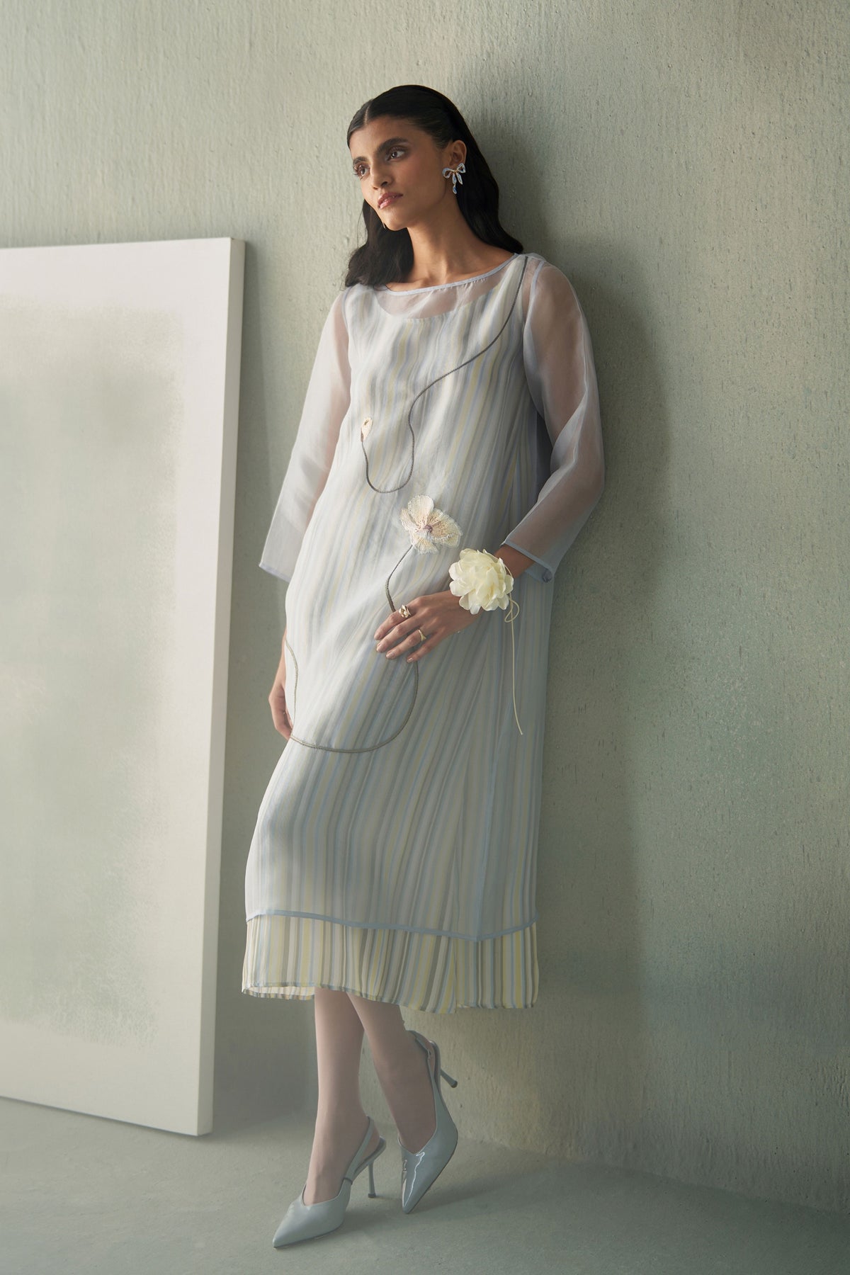 Sunrise Sky Layered Dress