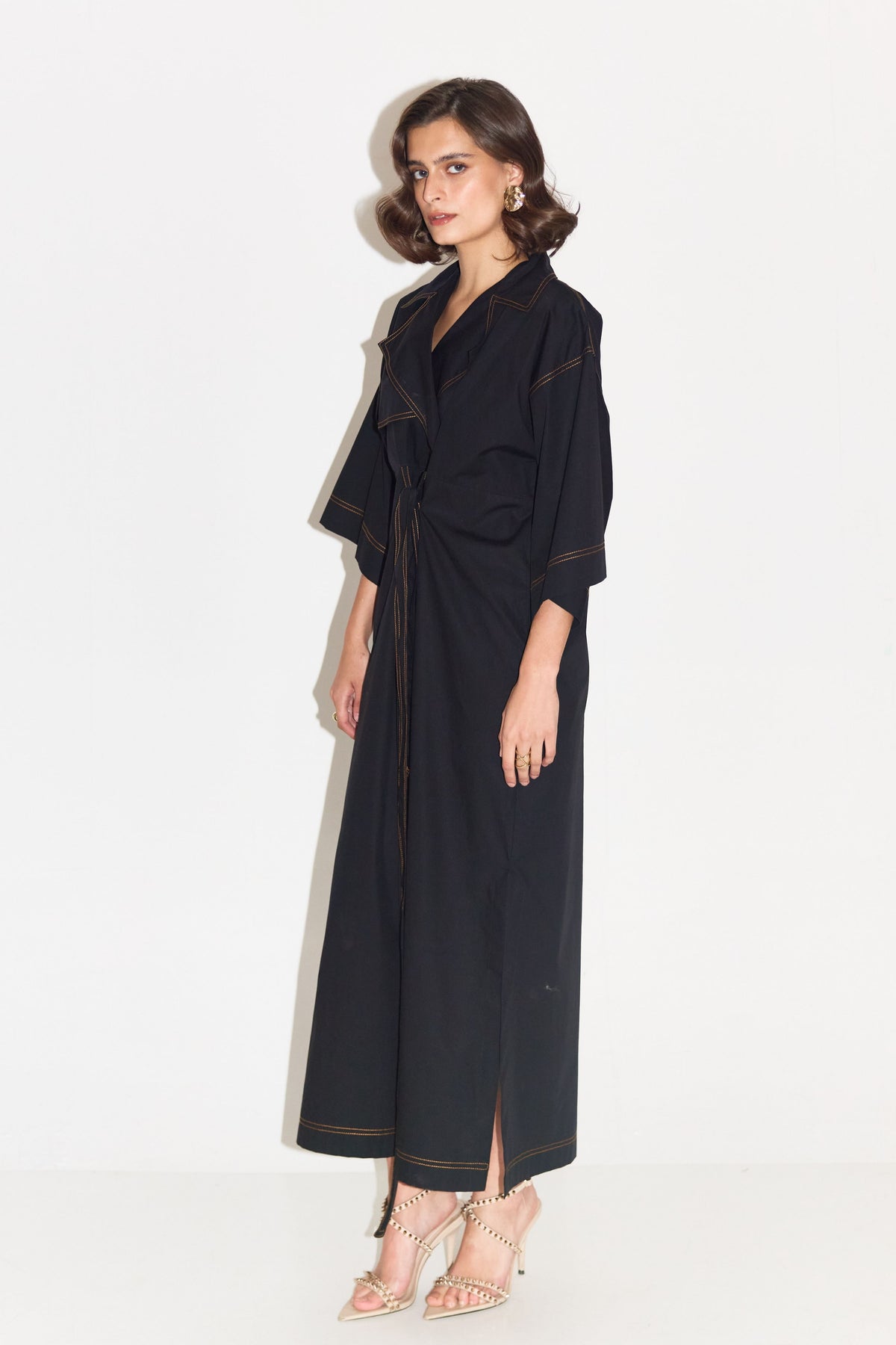 Wren Boxy Trench Dress