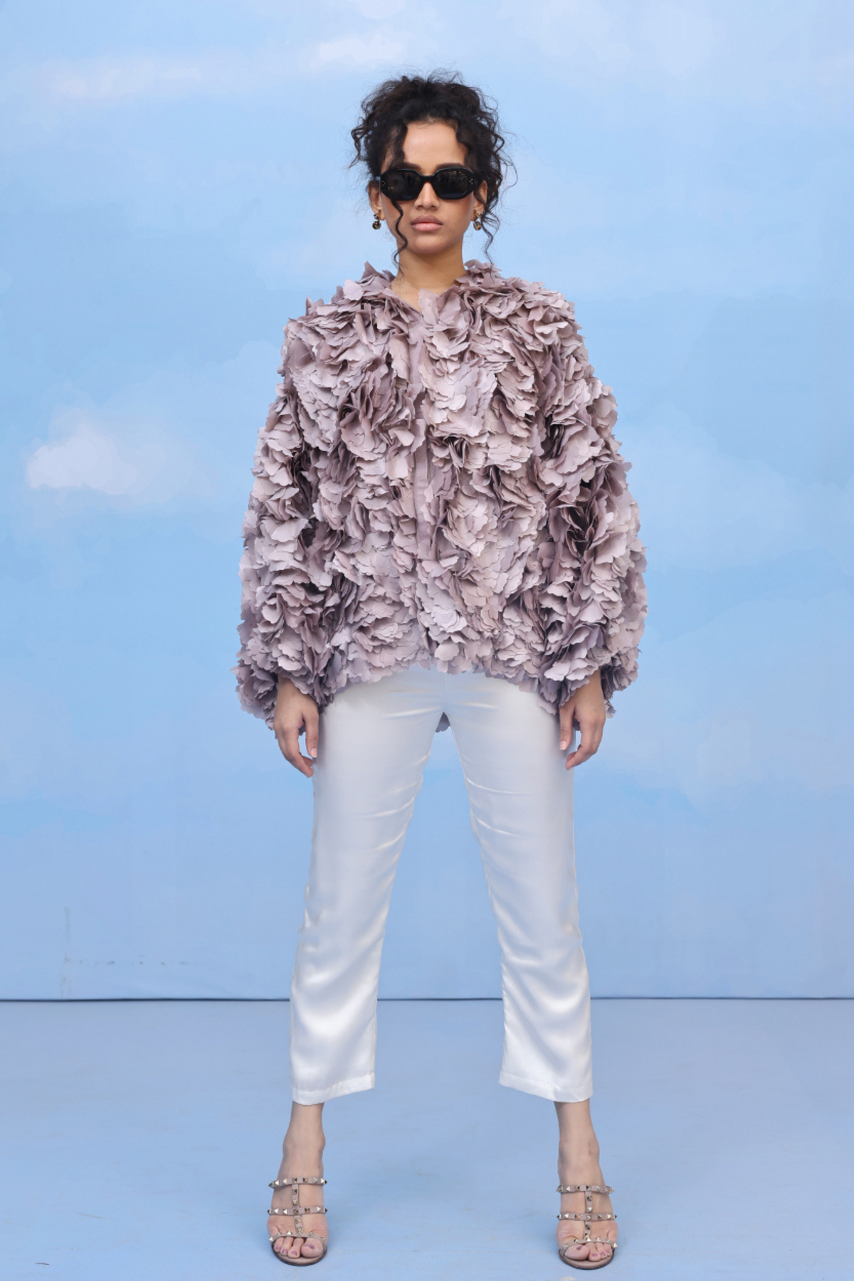 Dusty Silk Stitch Shirt