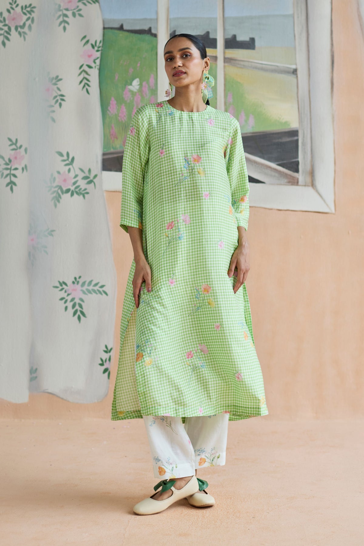 Gentle Pause Long Kurta Set