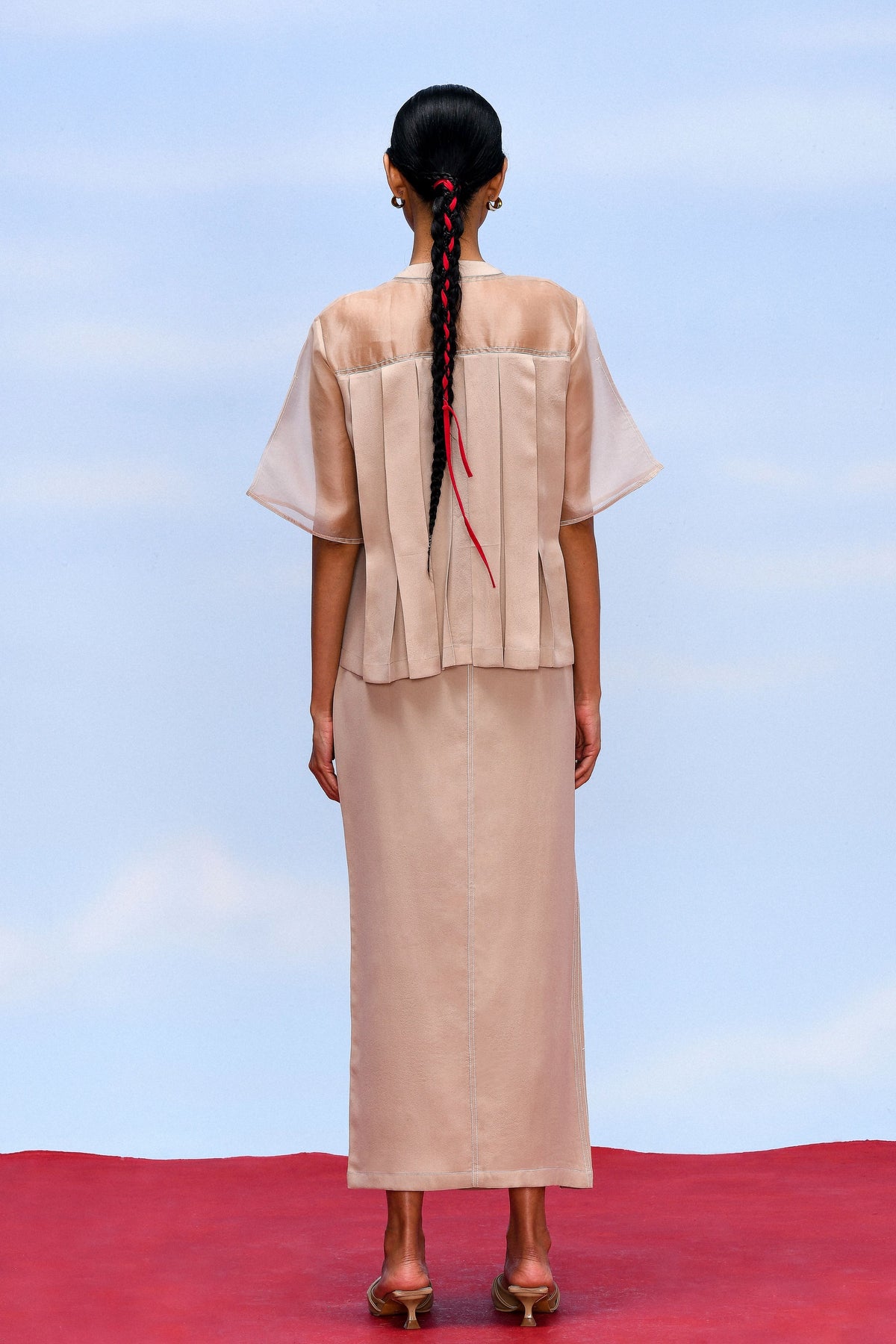 Symmetry Top and Skirt
