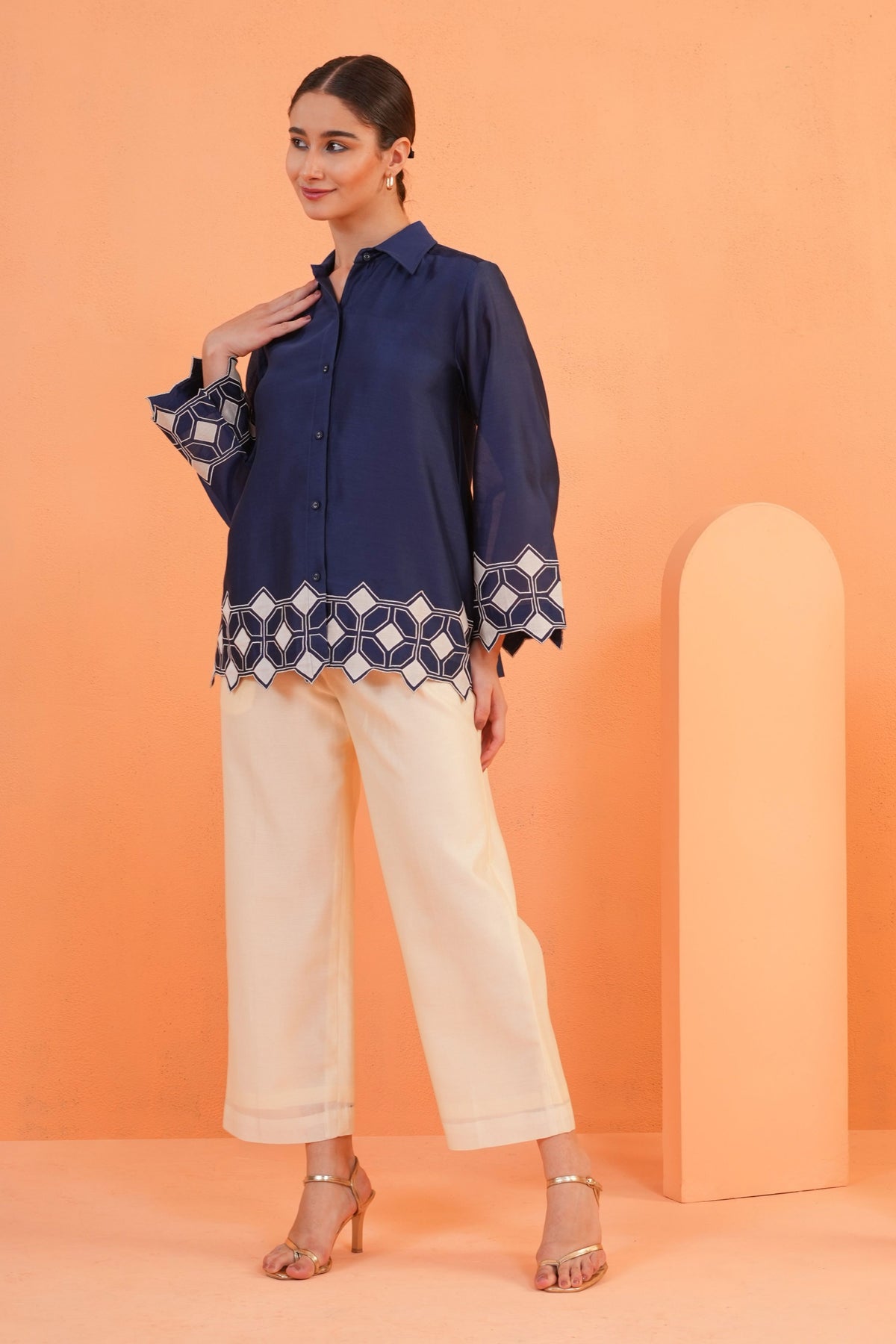 Blue Symphony Co-ord Set