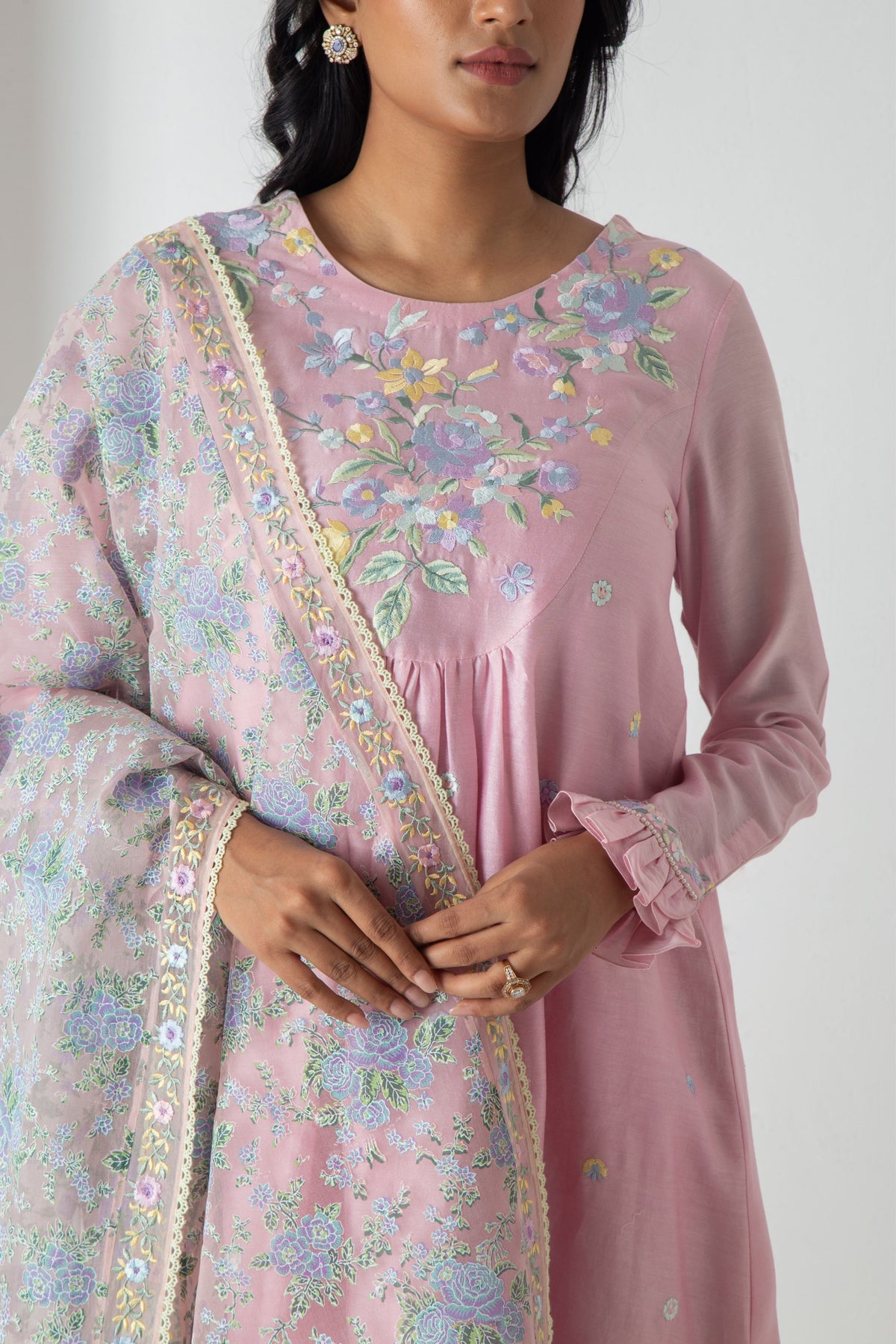Pink Yeva Kurta Set