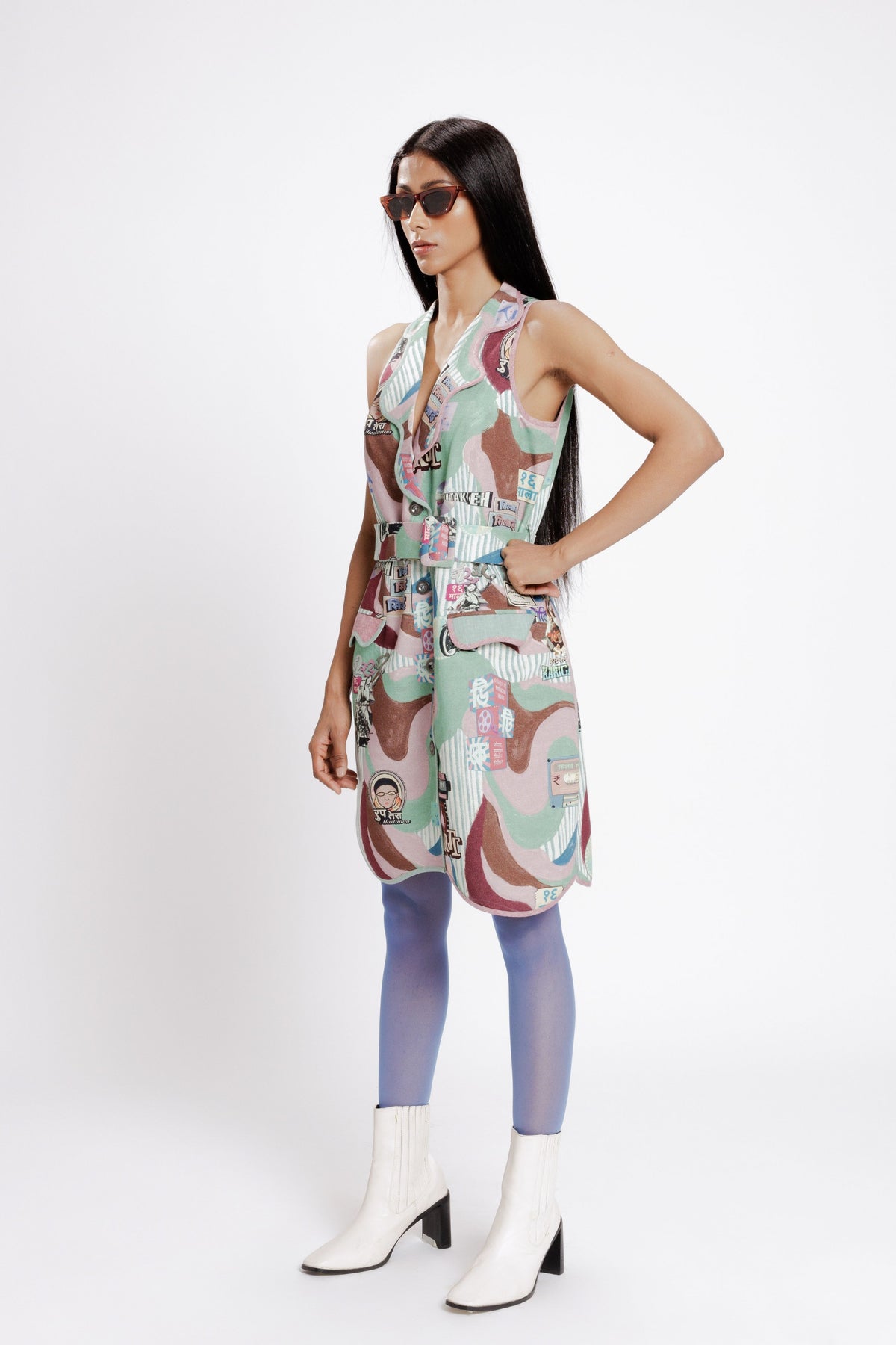 Filmy Vest Dress