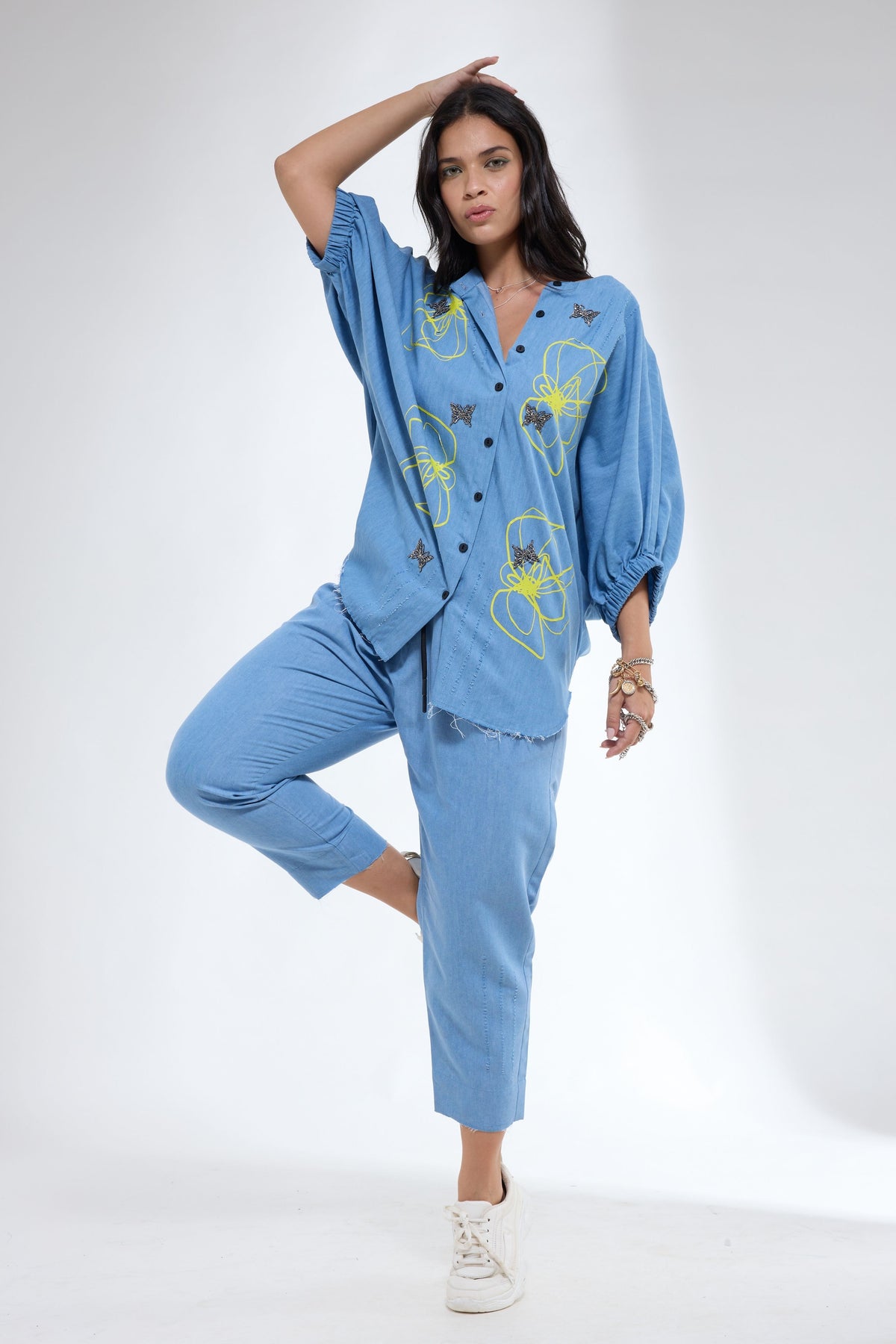 Blue Denim Co-Ord Set