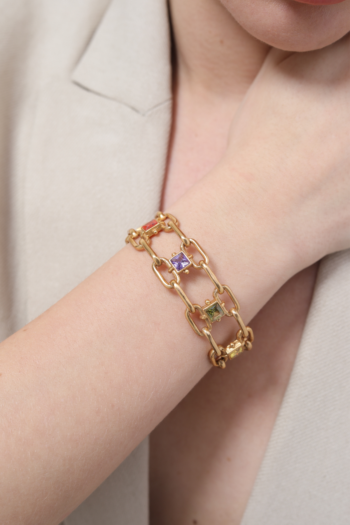 Imperial Link Bangle