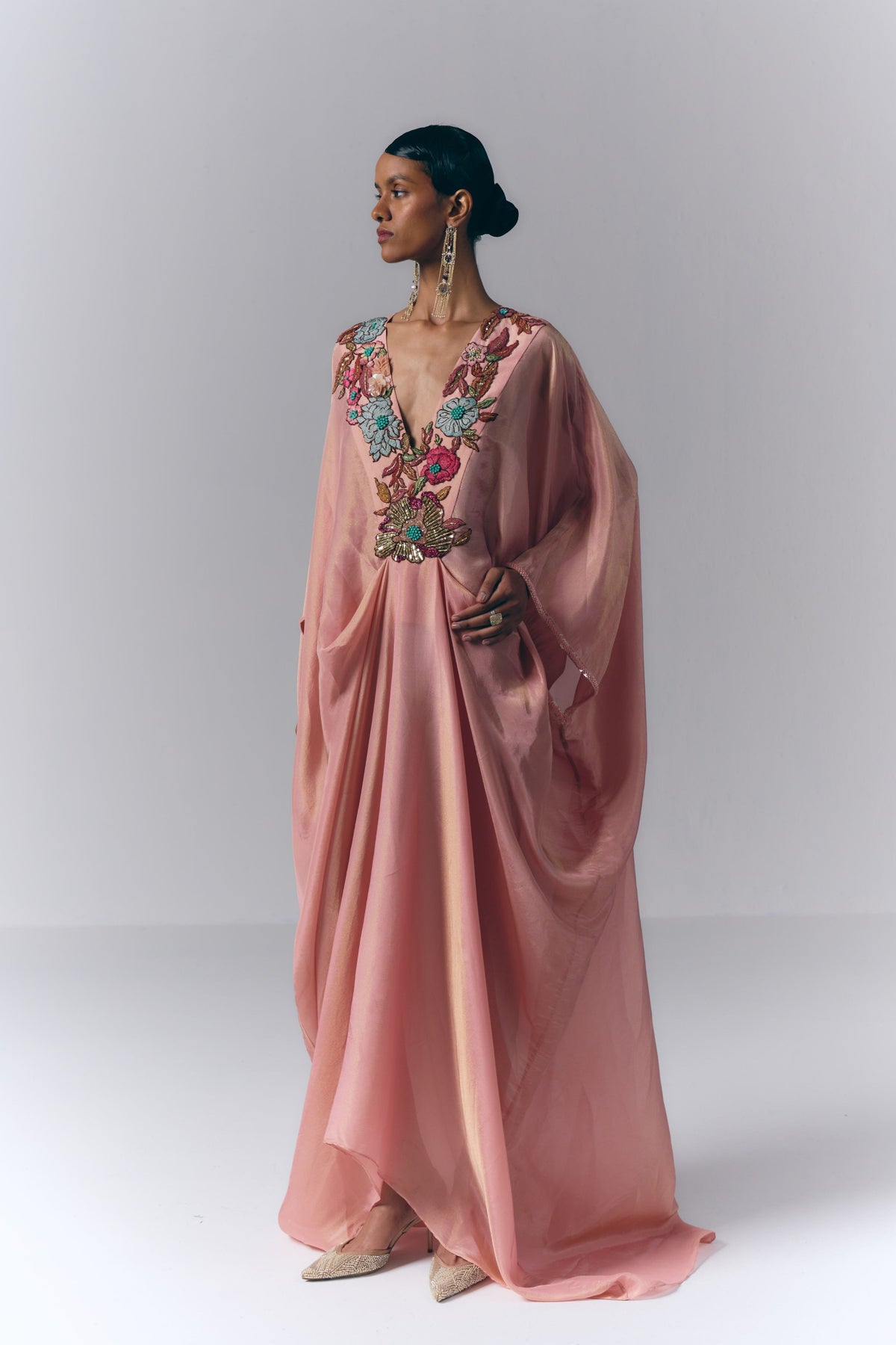 Petal Whisper Kaftan