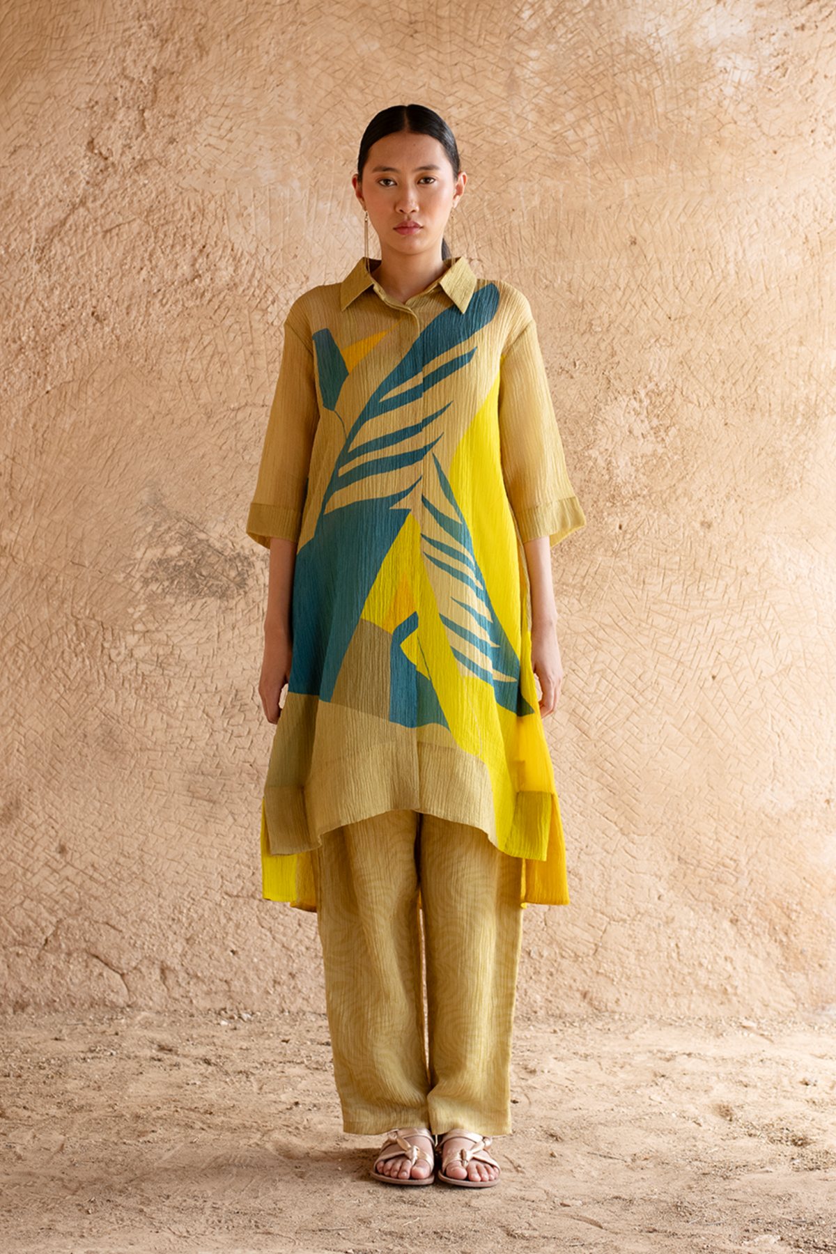 Deep Yellow Kurta Set