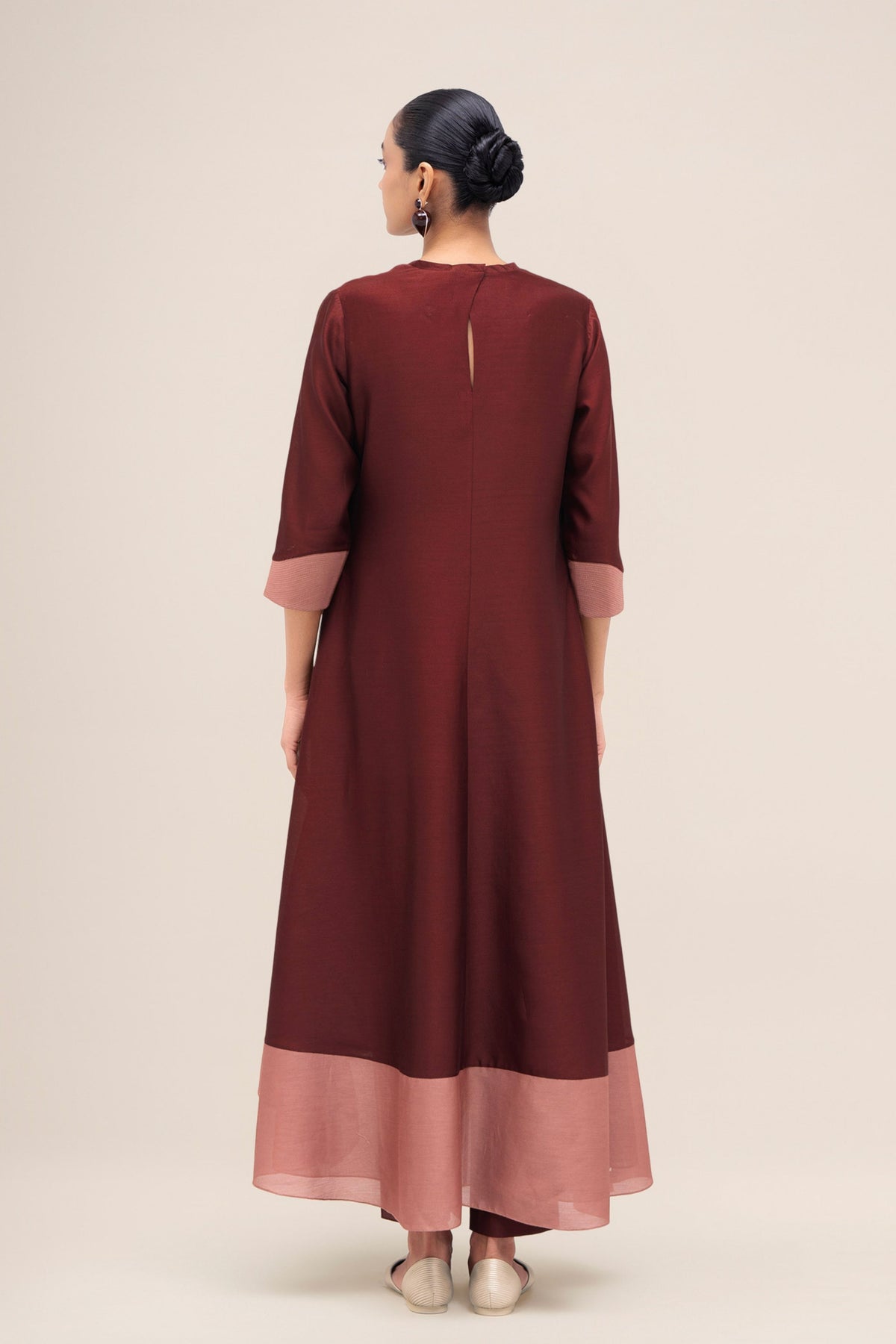 Sama Brick Kurta Set
