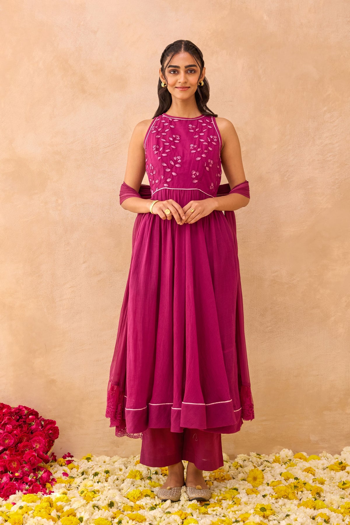 Berry Bash Kurta Set