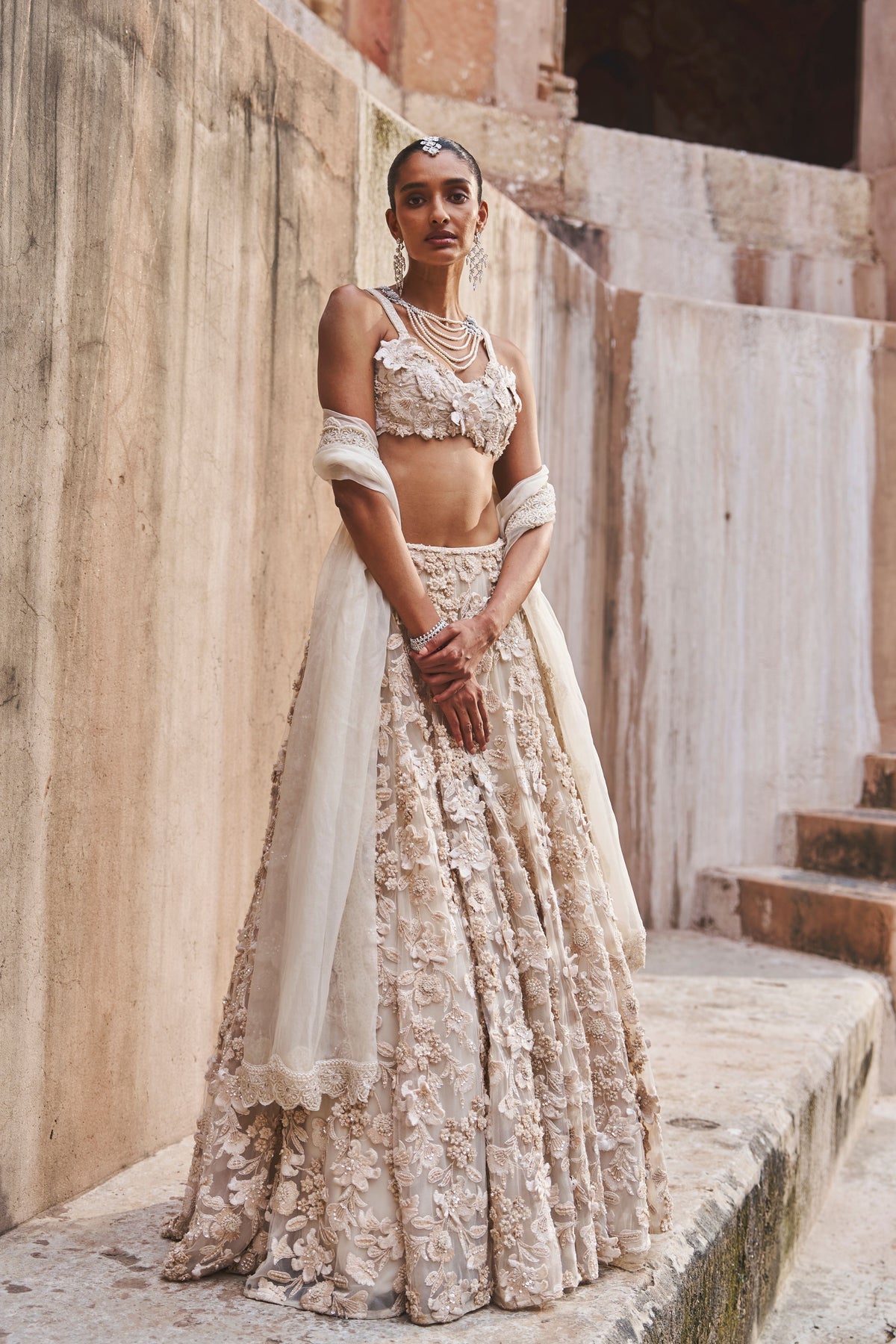 Ivoria Lehenga Set