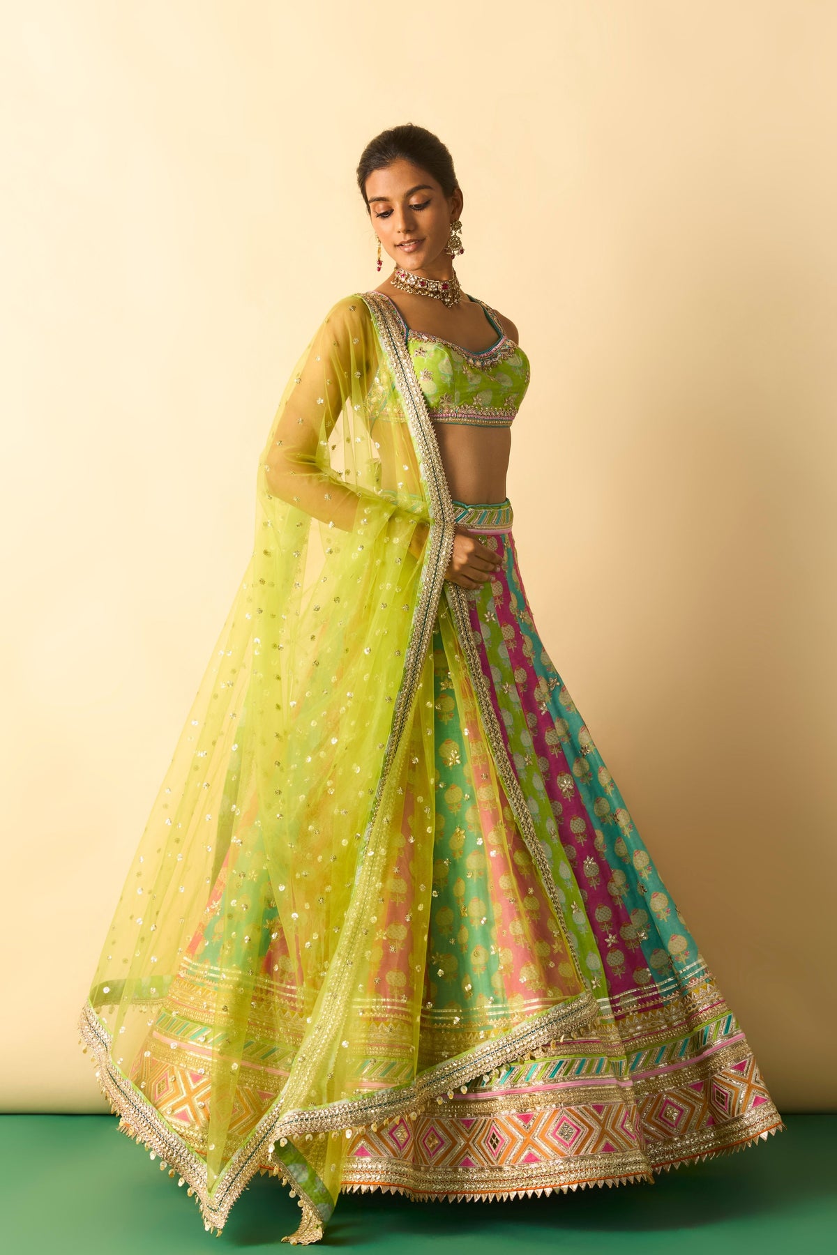 Shyama Lehenga Set