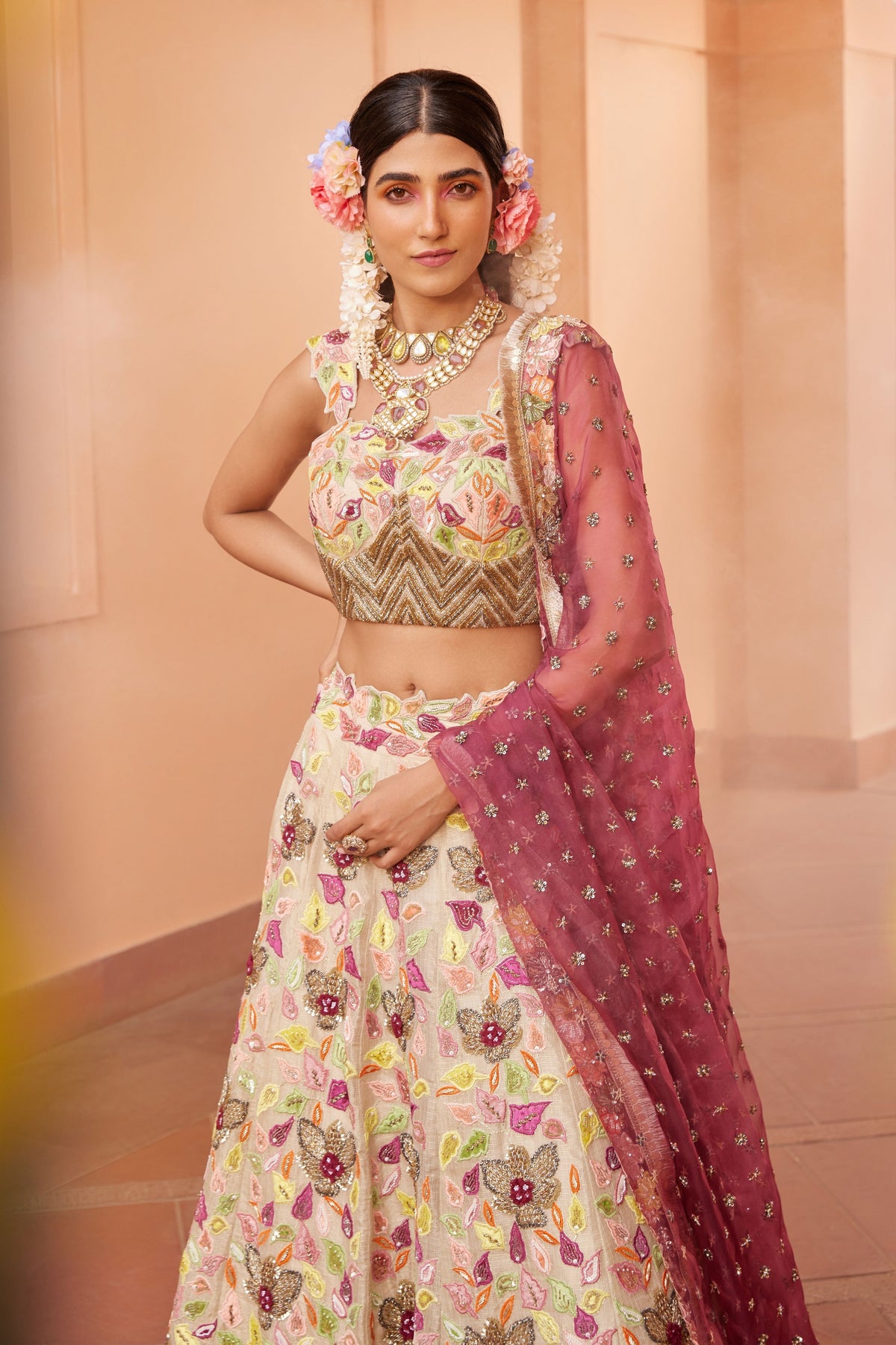 Thangam Lehenga Set