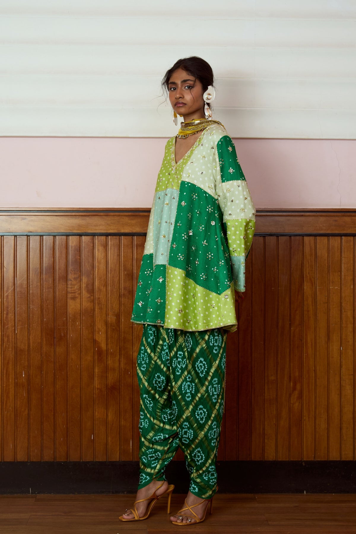 Maya Emerald Green Kurta Set