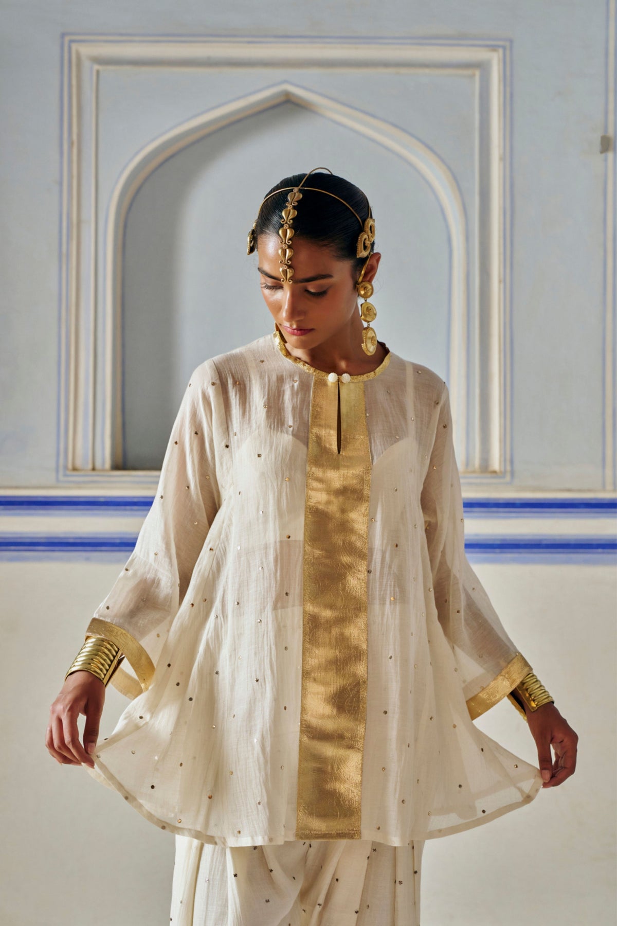 Ivory Tunic Set