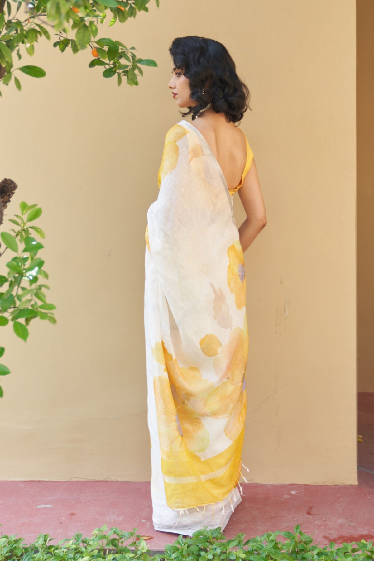 Vani Yellow Saree