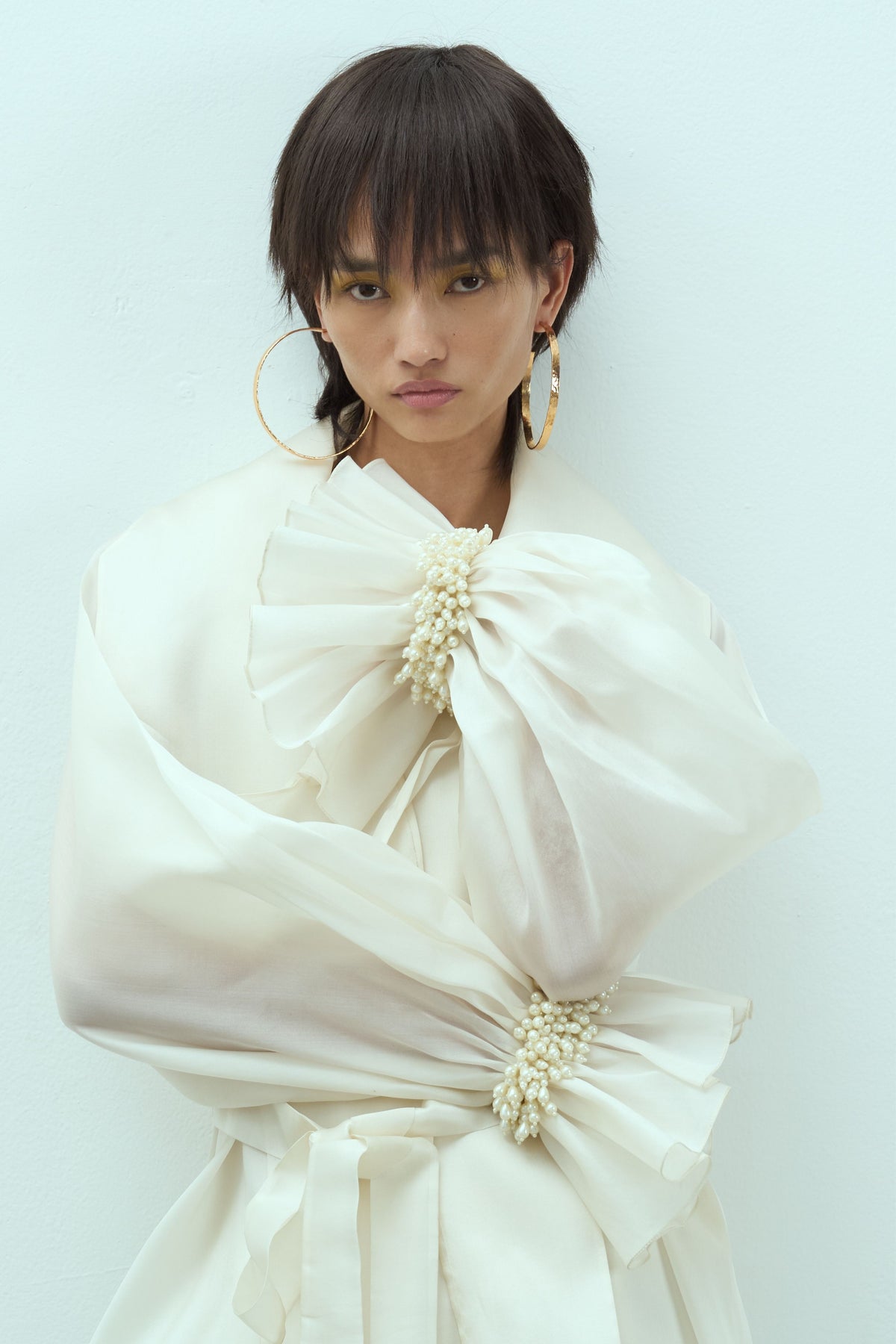 Egg Shell Peony Set