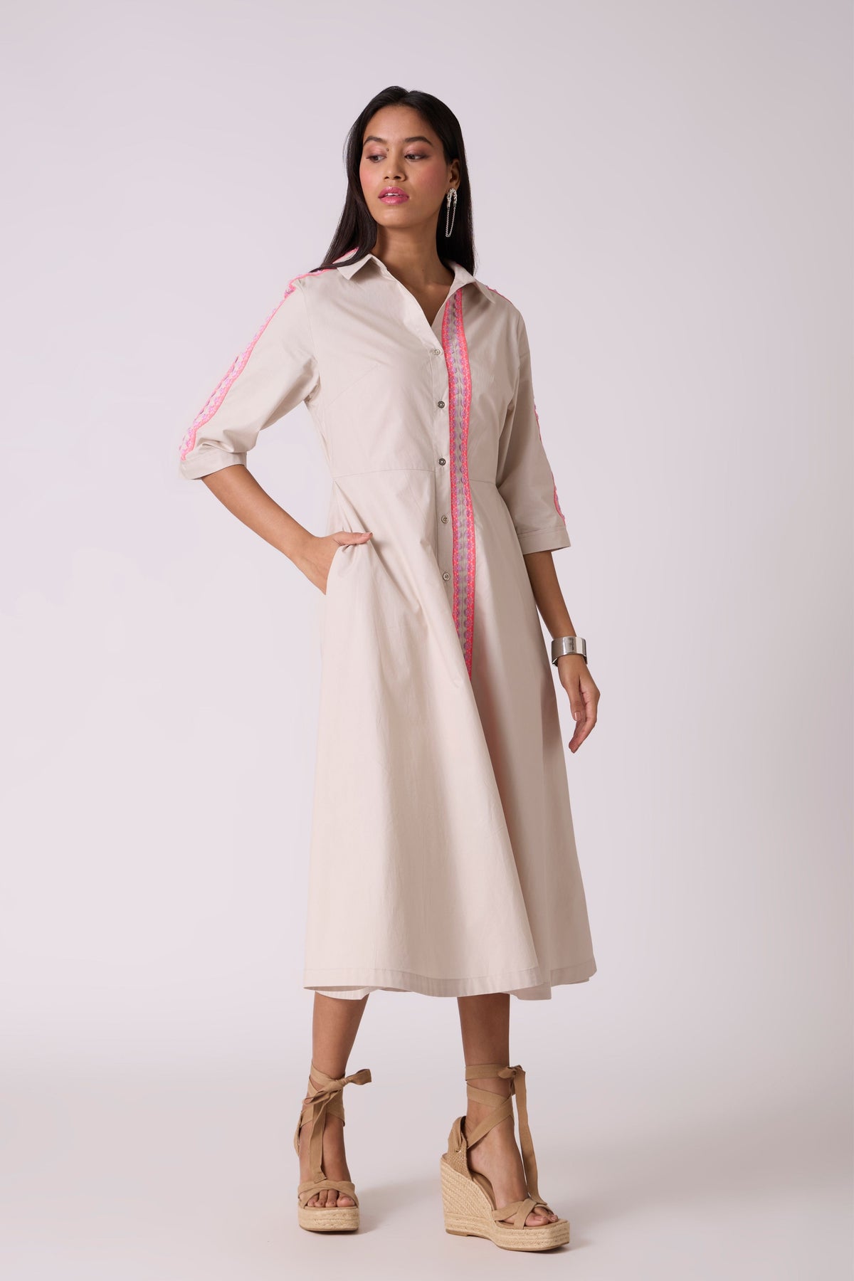 Naomi Summer Sand Dress