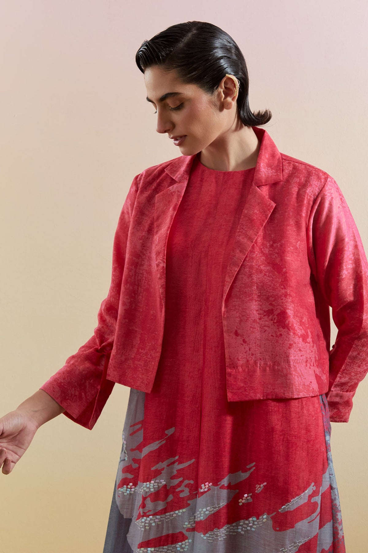 Gliss Dress with jacket