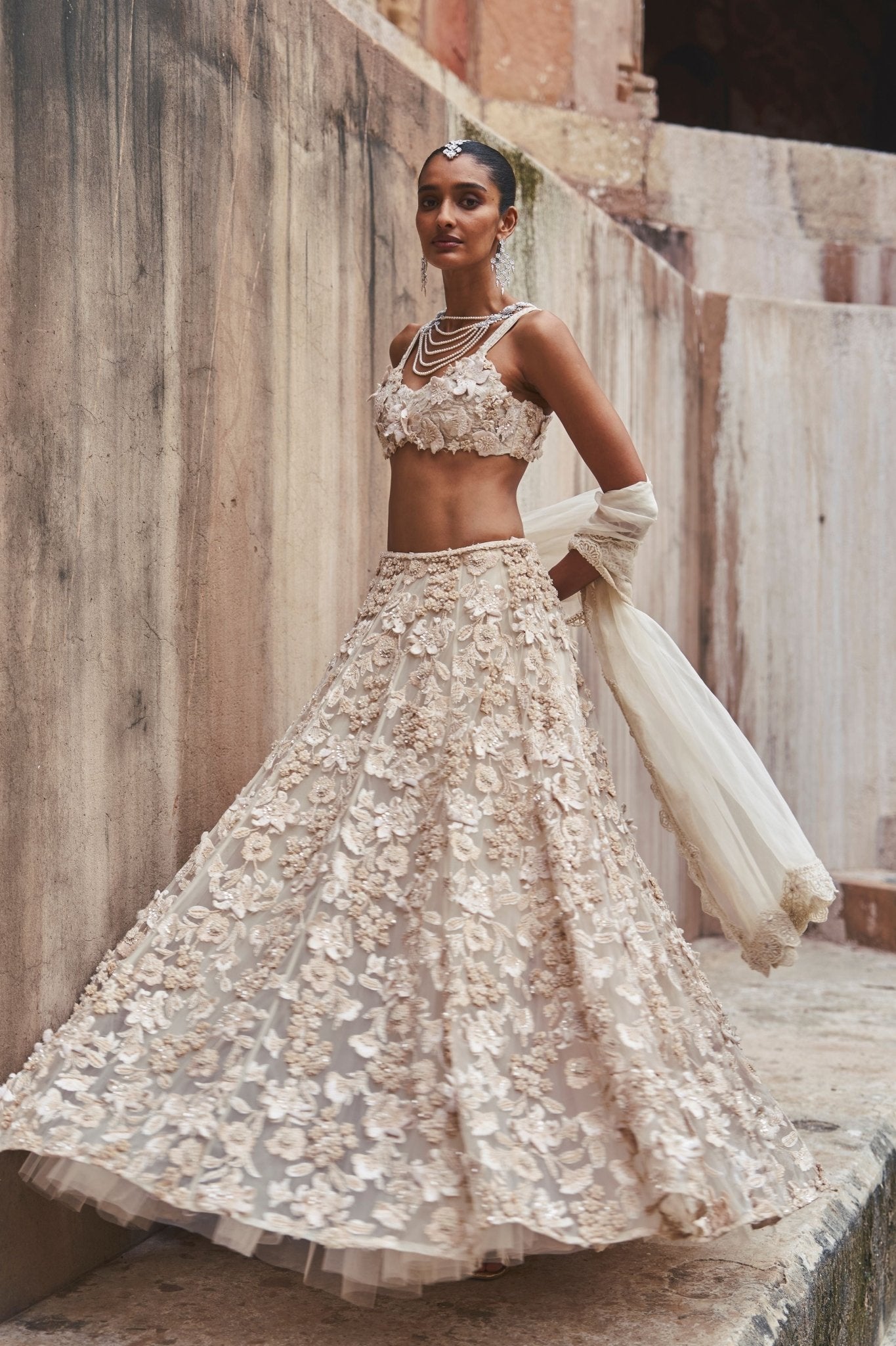 Ivoria Lehenga Set - Ridhima Bhasin - Elahe