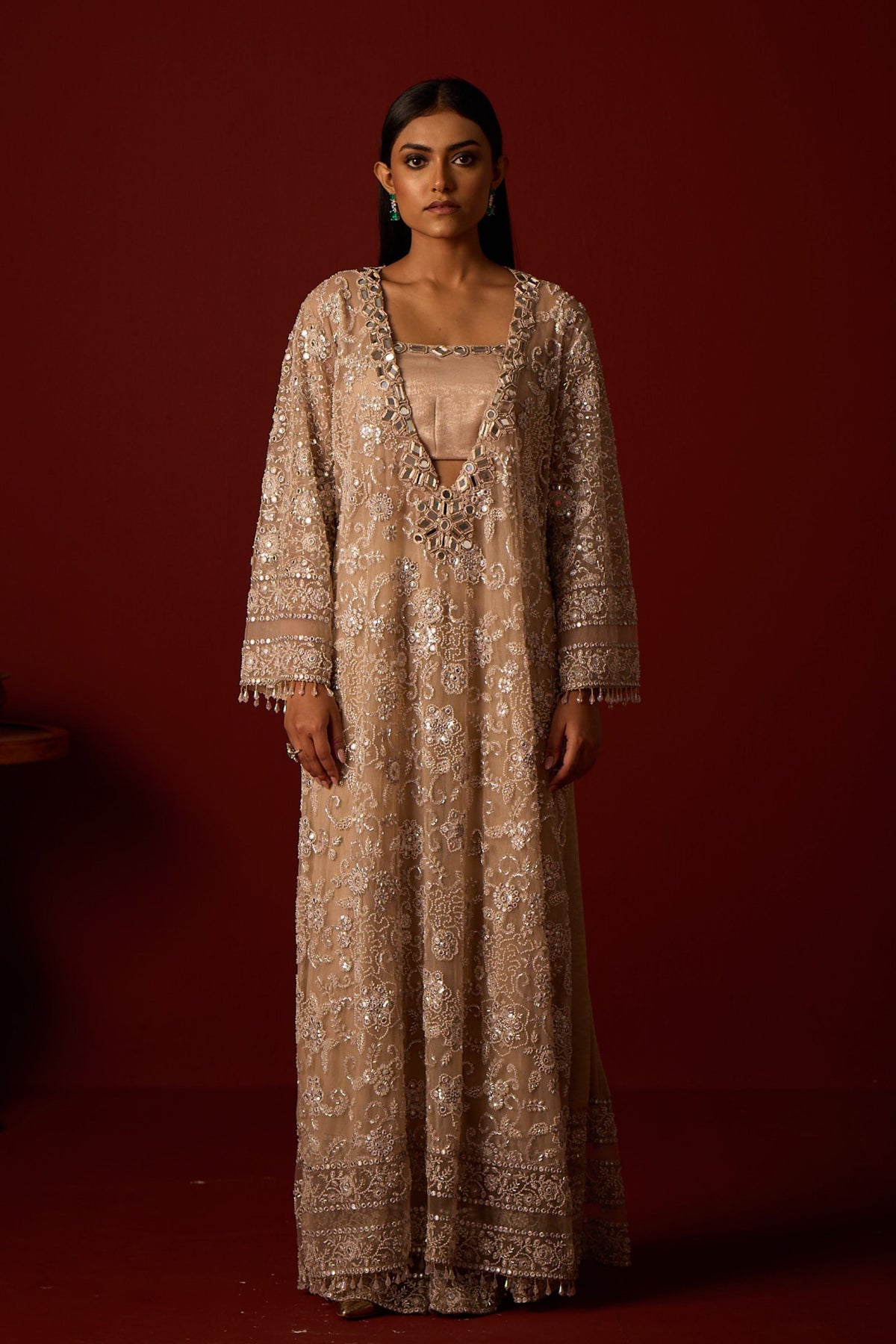 Deep V Kaftan