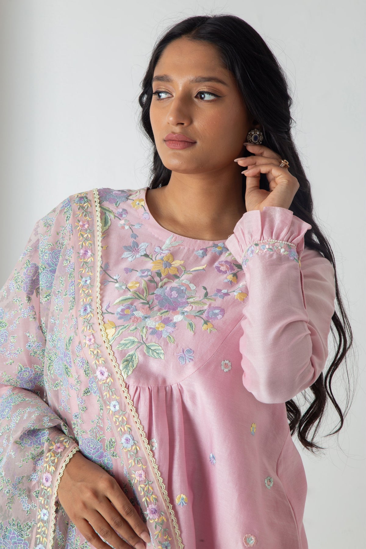 Pink Yeva Kurta Set