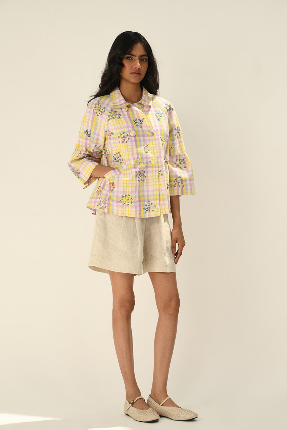 Moschata Raglan Sleeve Jacket