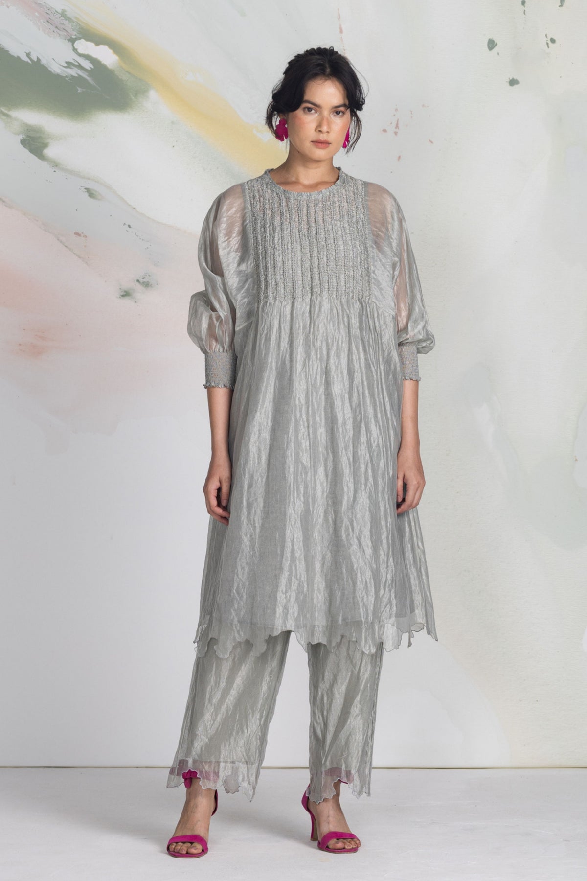 Ripple Yoke Pants