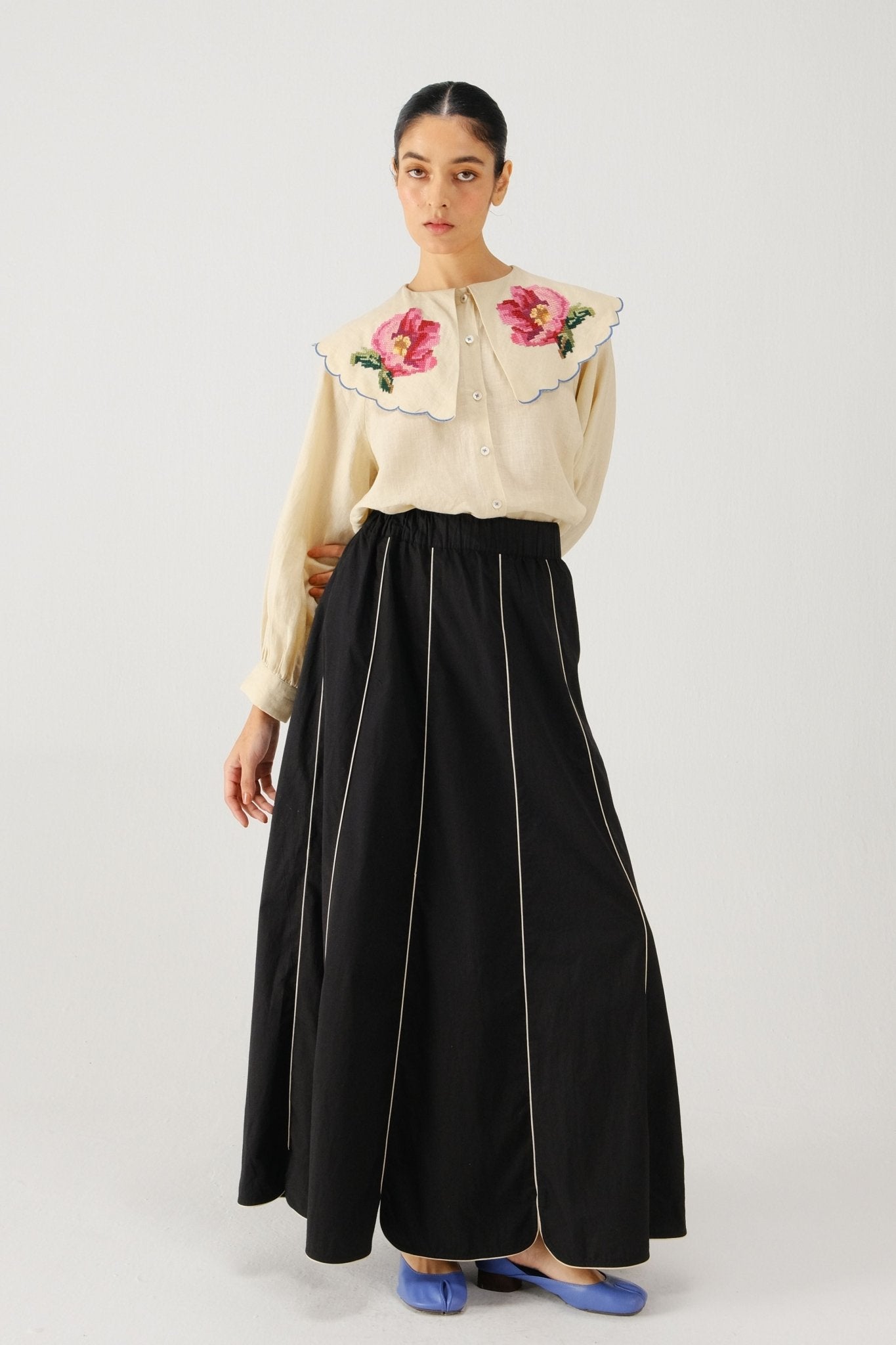 Ivory Rose Julia Top - Cord - Elahe