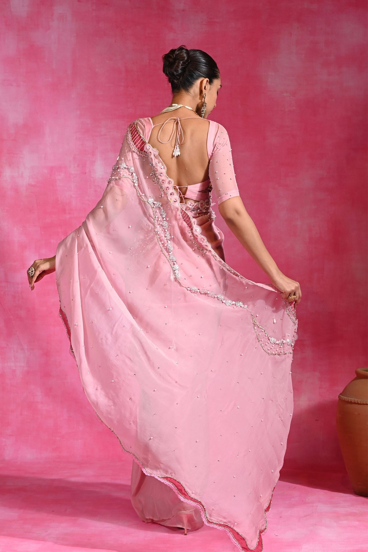 Baharra Pre-stitched Saree
