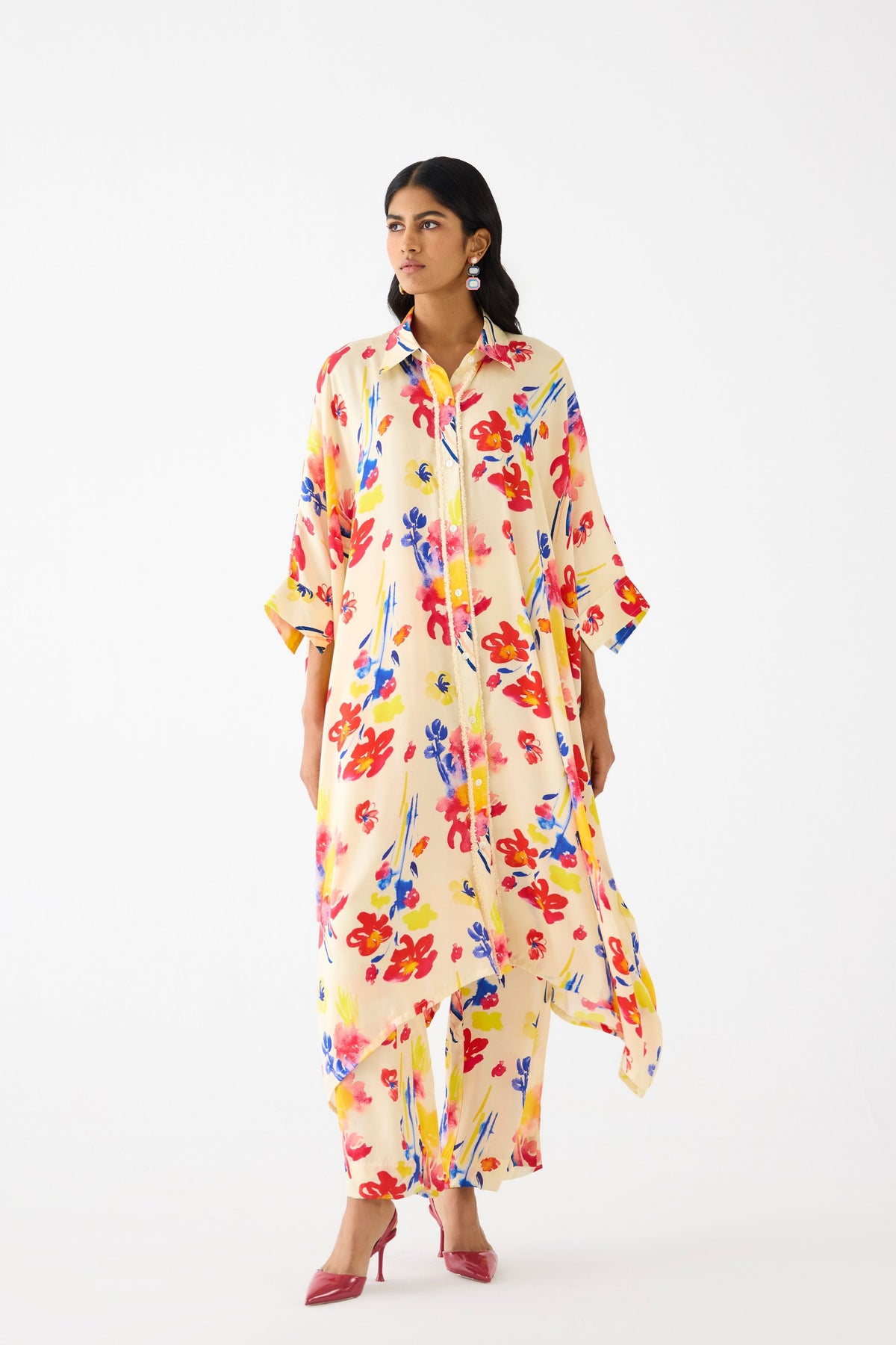 Riad Front Button Co-ord Set
