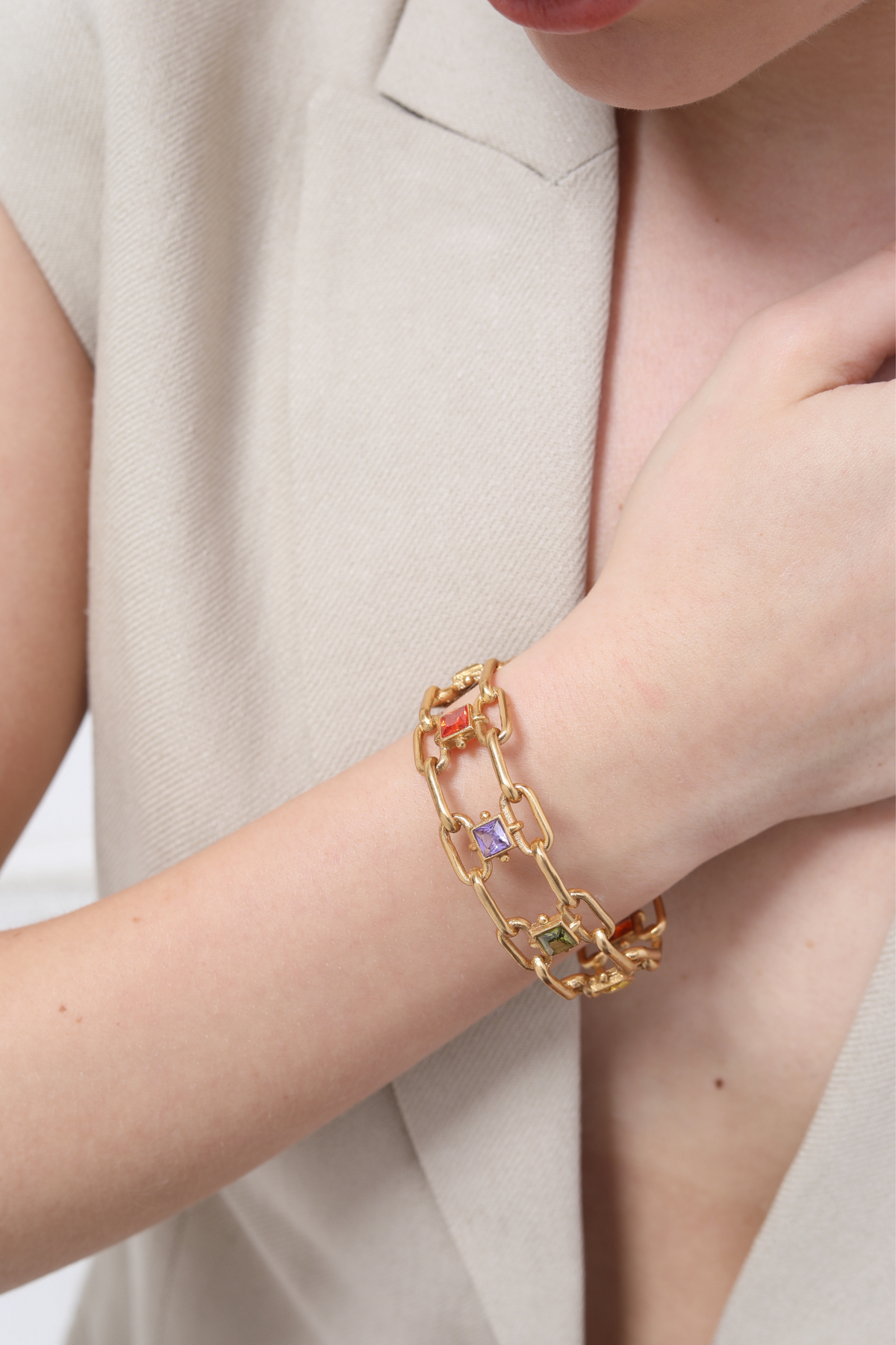 Imperial Link Bangle