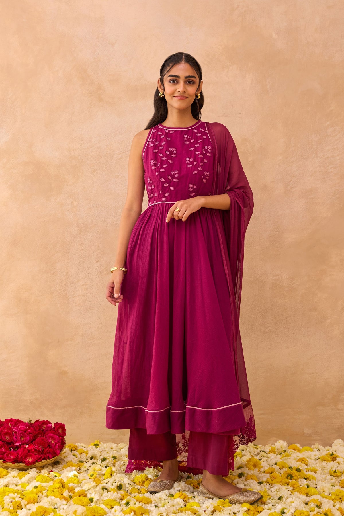 Berry Bash Kurta Set