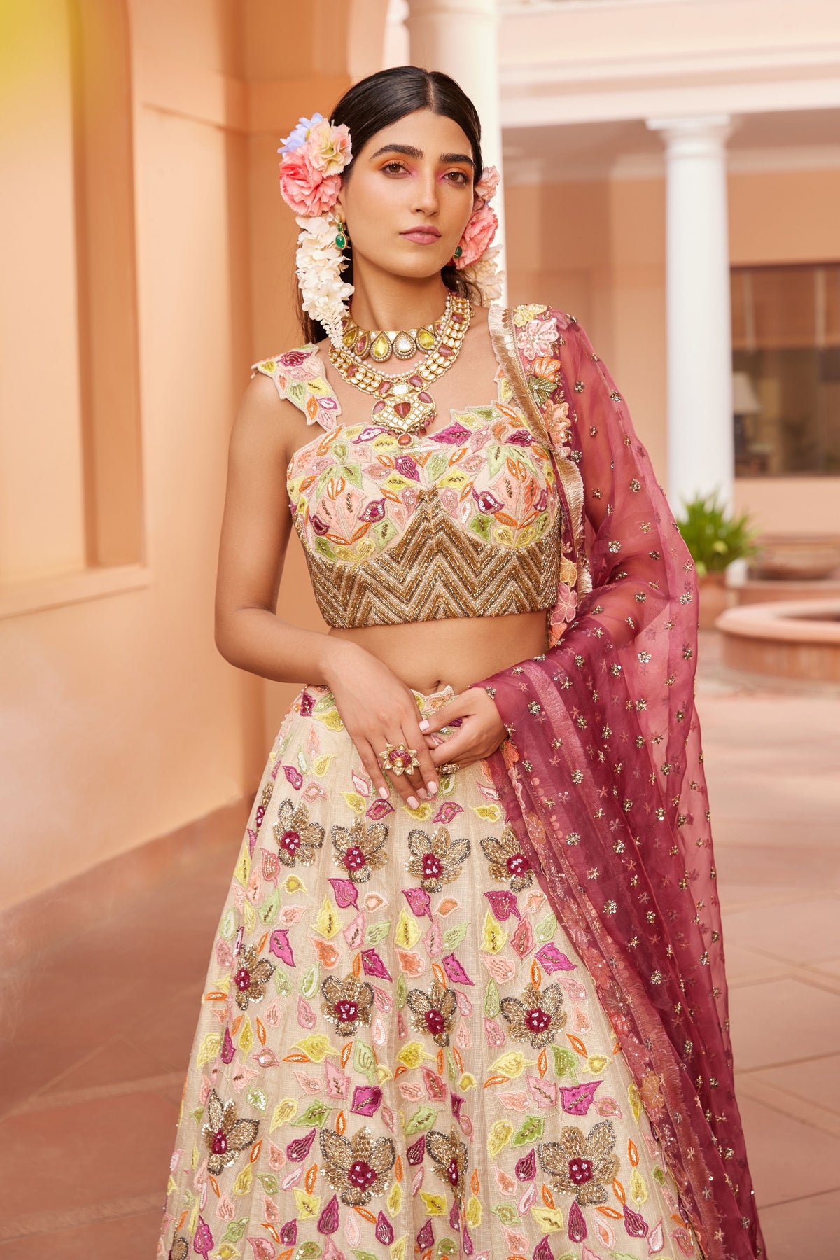 Thangam Lehenga Set