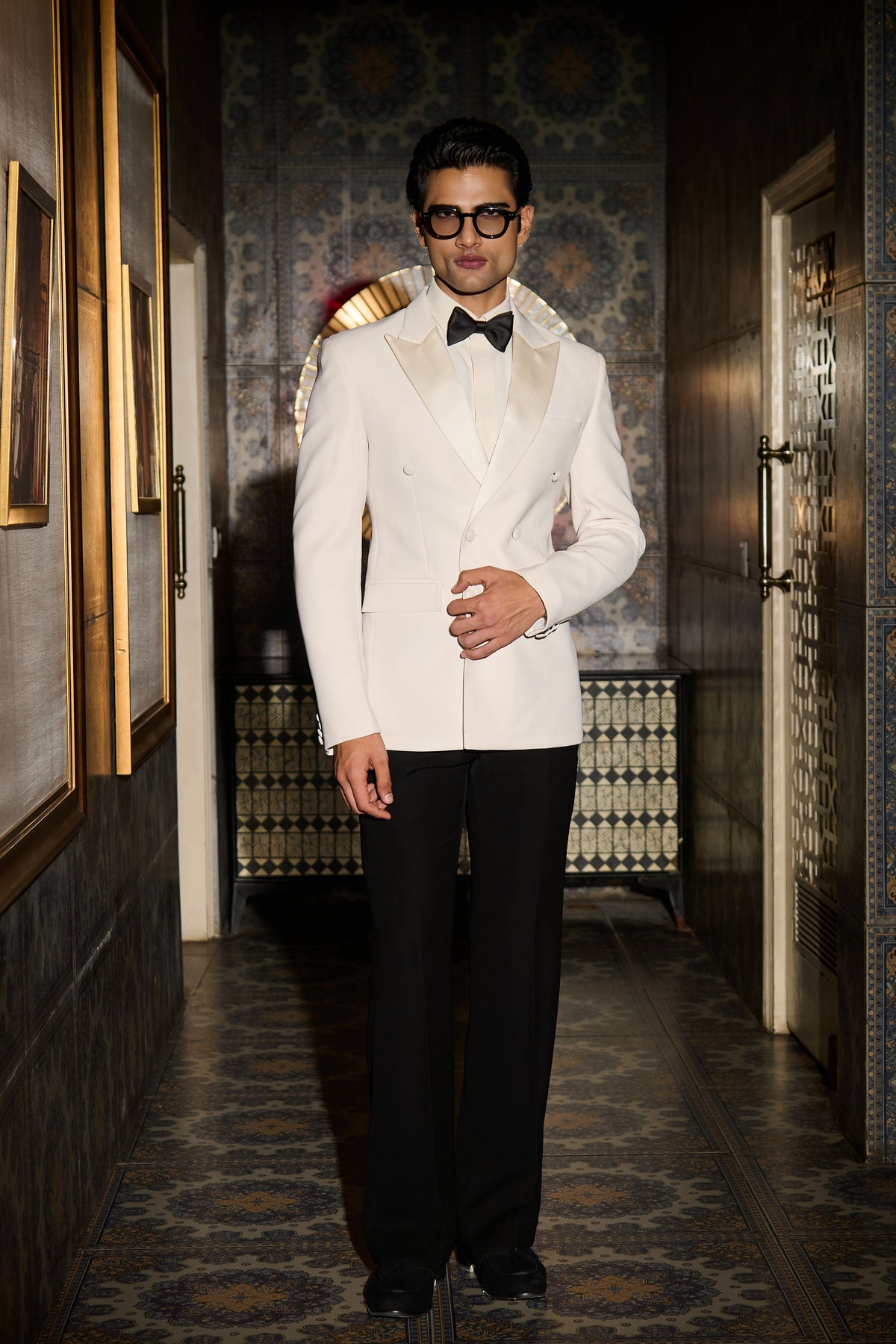 Ivory Arc Tuxedo Set