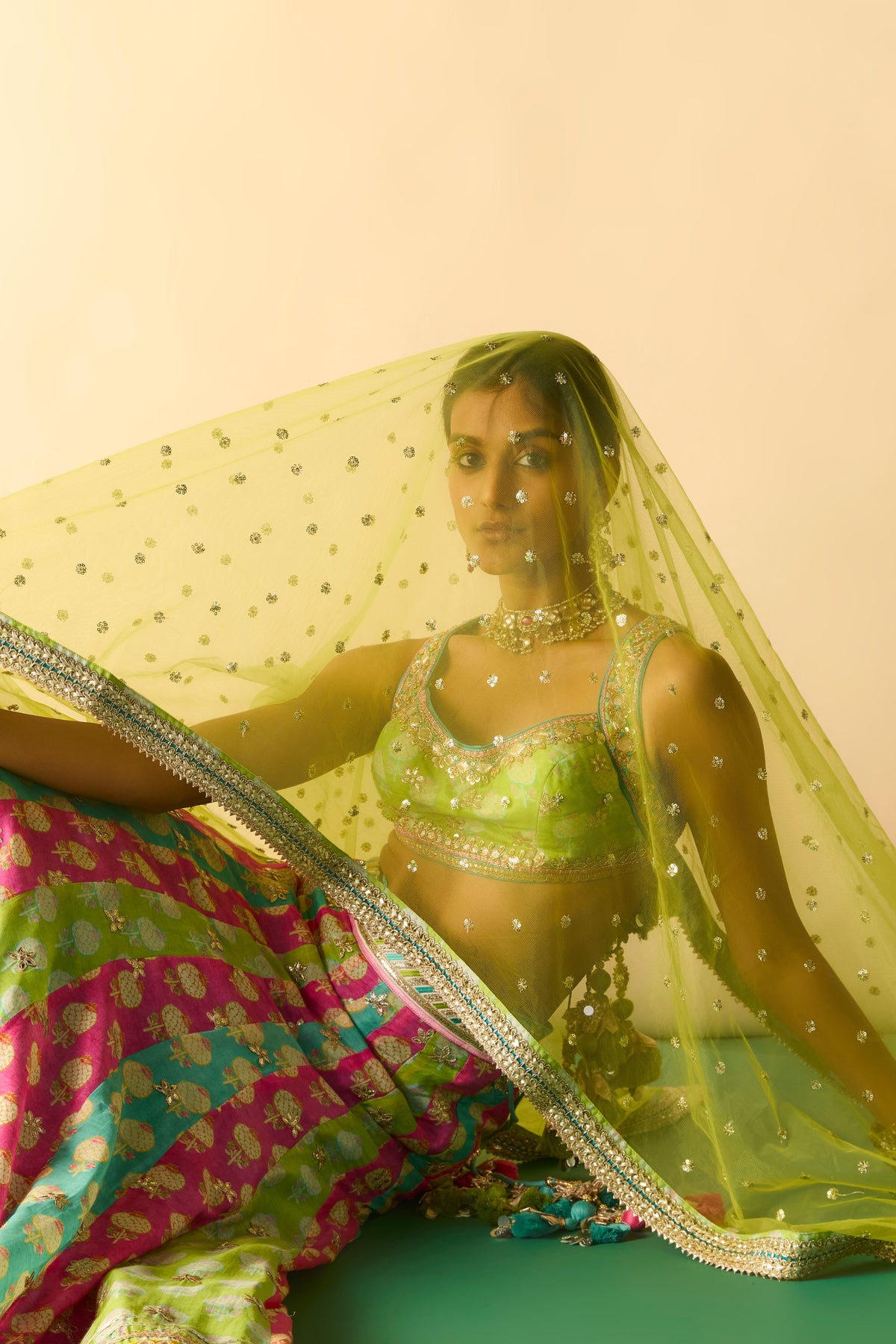 Shyama Lehenga Set