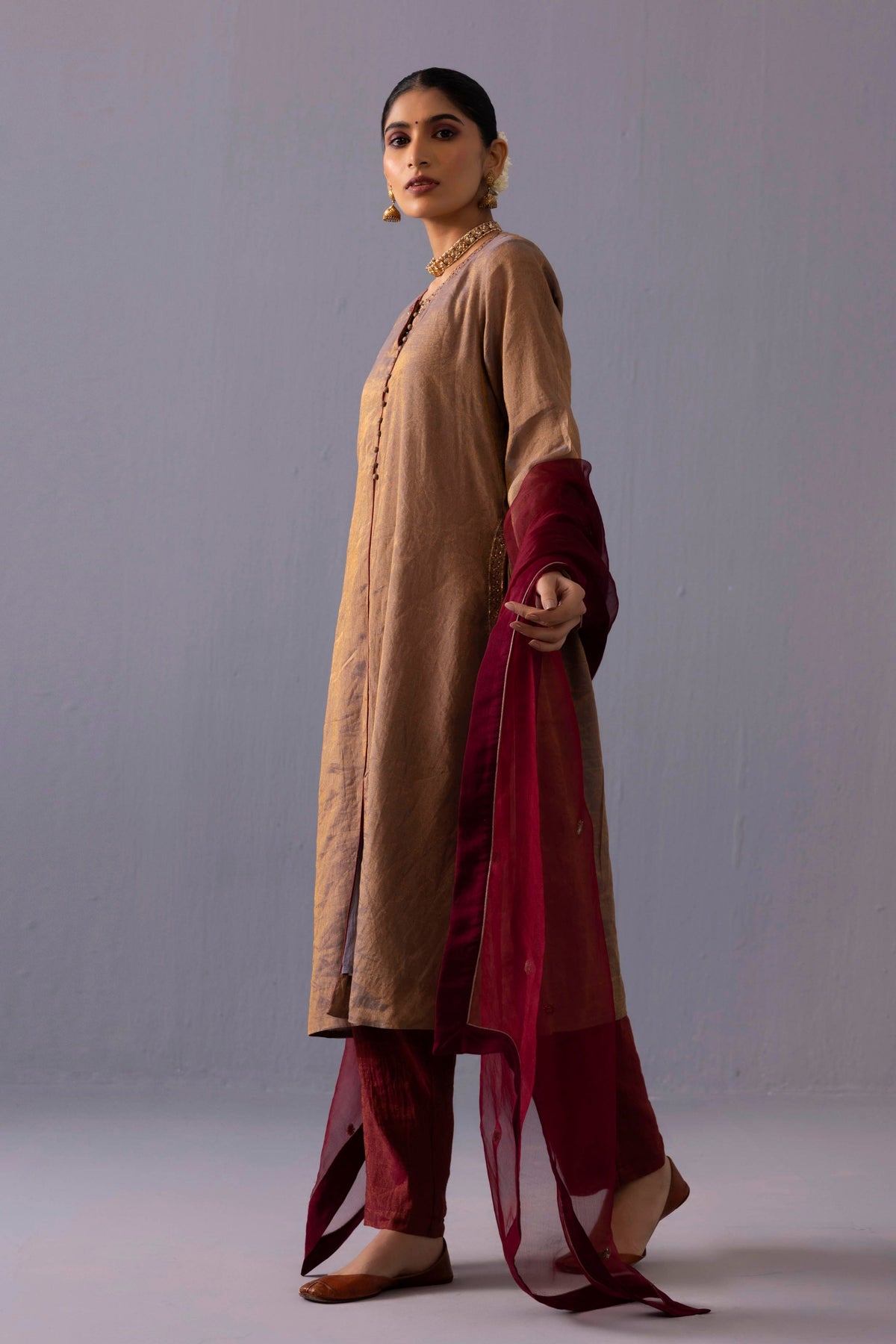 Rashmi Grey Kurta Set