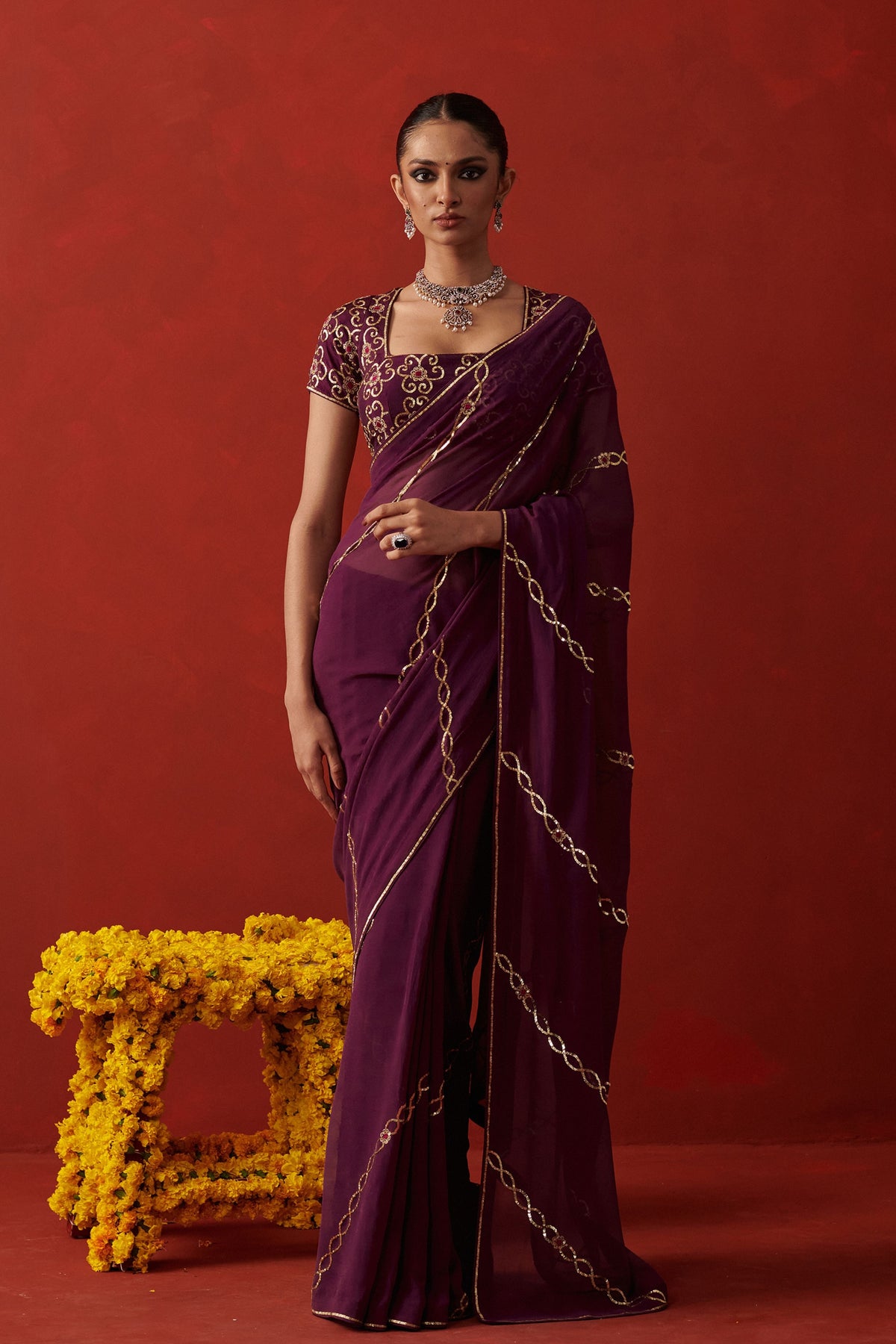 Ranjha Saree