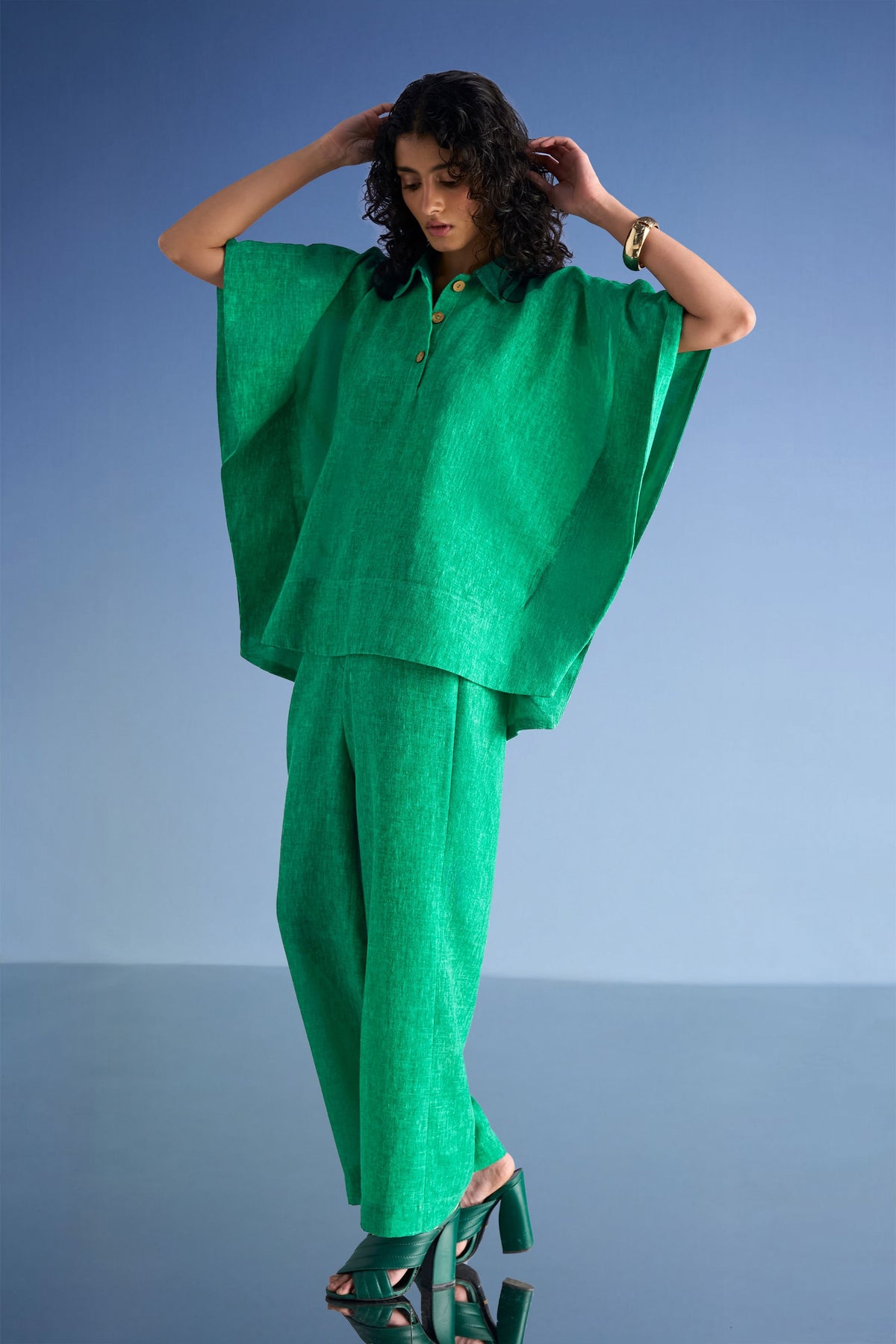 Kaftan Top Co-ord  Set