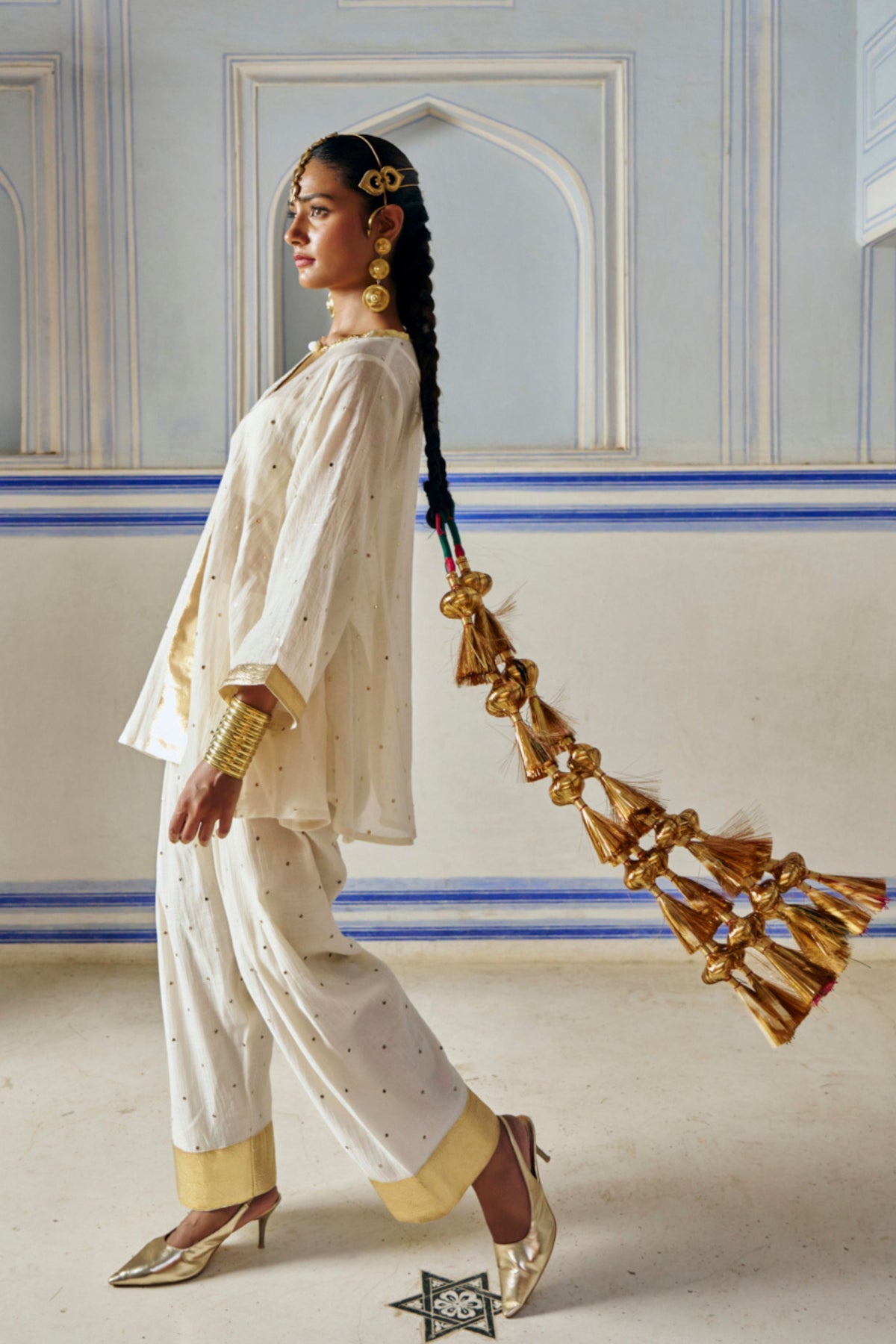 Ivory Tunic Set