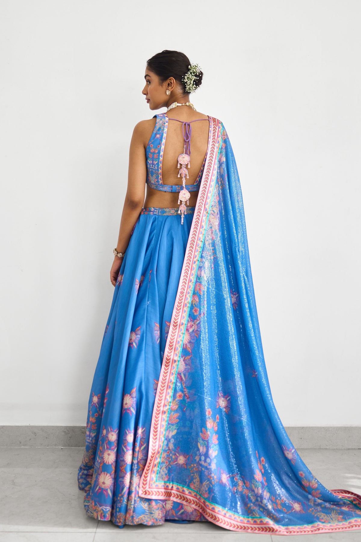 Blue Haze  Lehenga Set