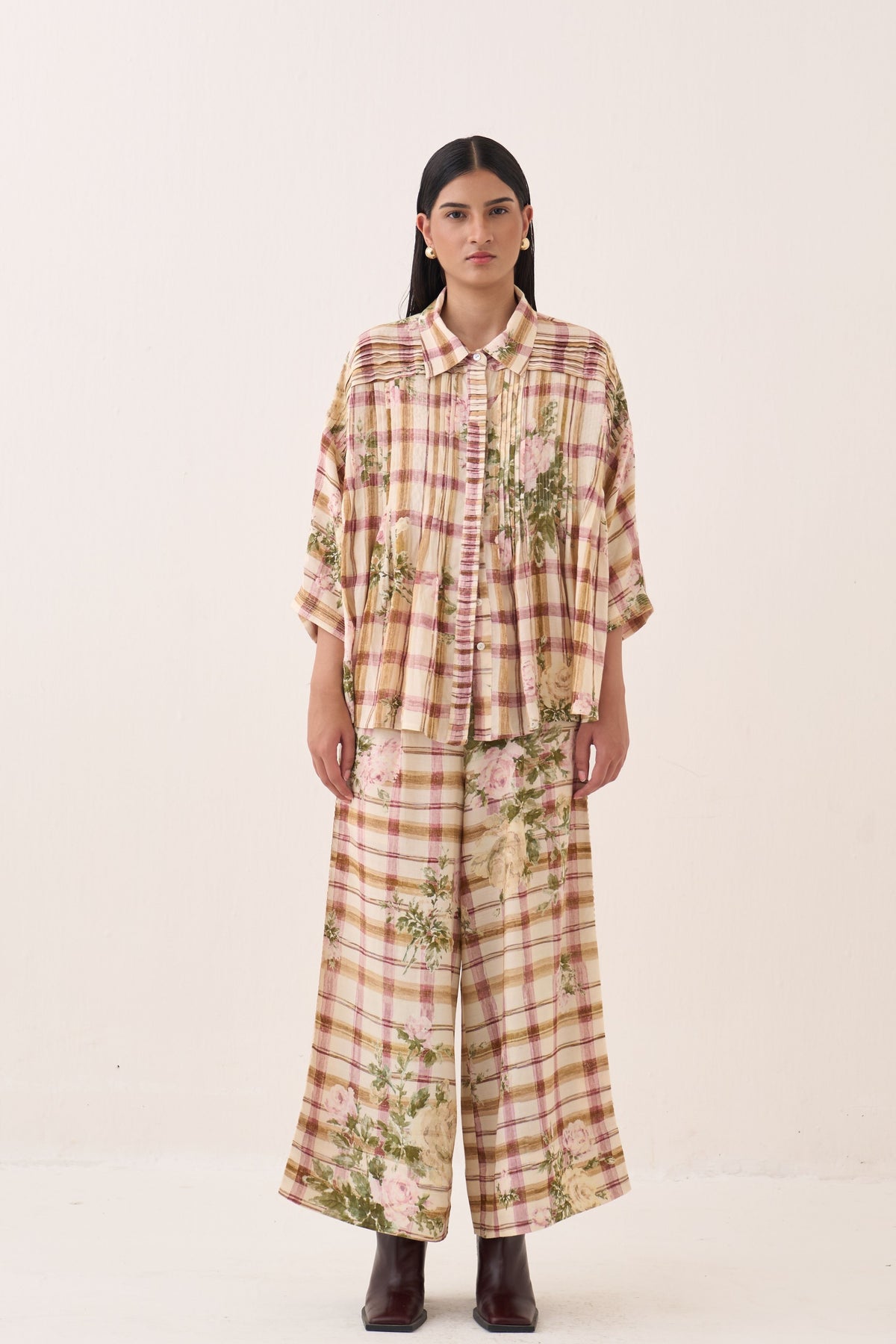 Jaali Rose Culottes